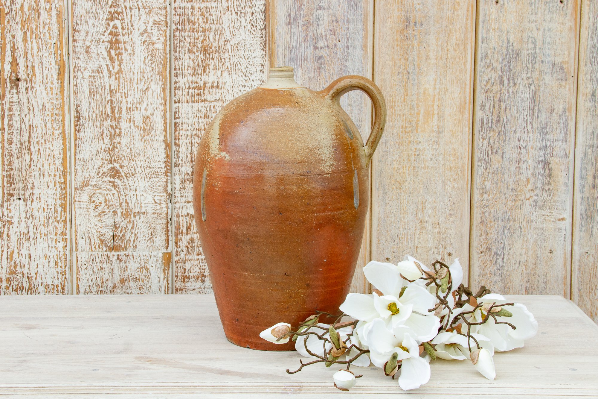 Terracotta Burnished Clay Wine Jug 5 Terracotta Burnished Clay Wine Jug