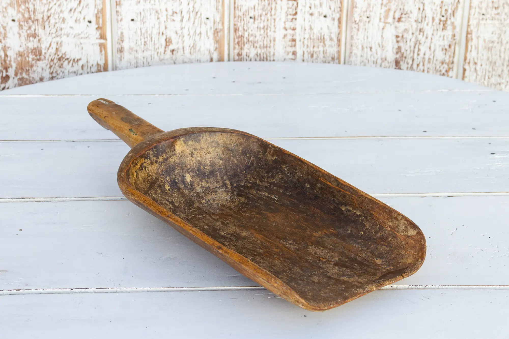 Primitive Antique Grain Scoop 3 Primitive Antique Grain Scoop