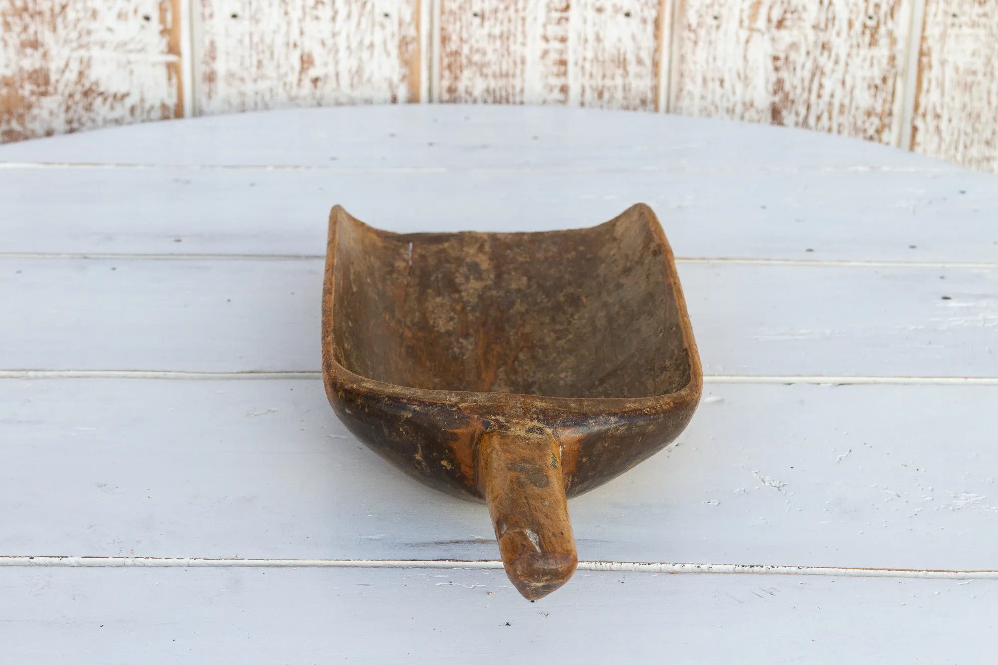 Primitive Antique Grain Scoop 5 Primitive Antique Grain Scoop