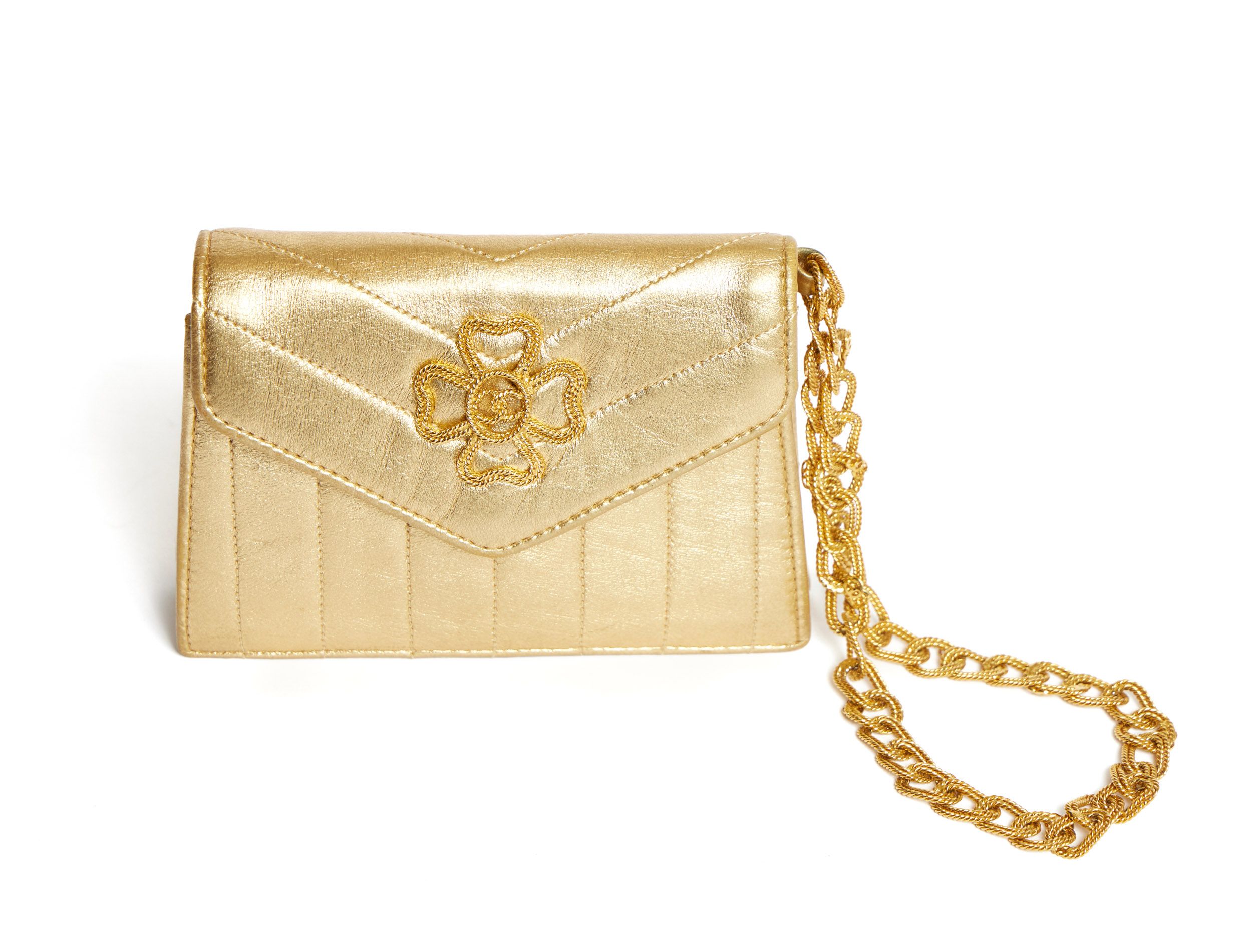 Chanel Vintage Mini Wrist Bag 1 Chanel Vintage Mini Wrist Bag