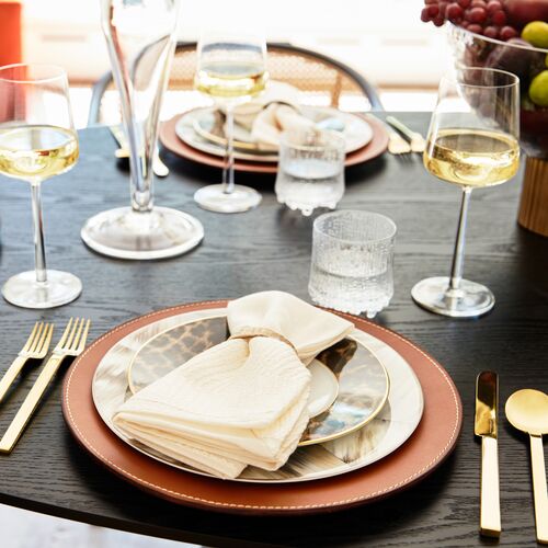 5-Pc Stile Place Setting, Gold 2 5-Pc Stile Place Setting, Gold