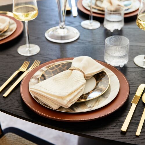 5-Pc Stile Place Setting, Gold 3 5-Pc Stile Place Setting, Gold
