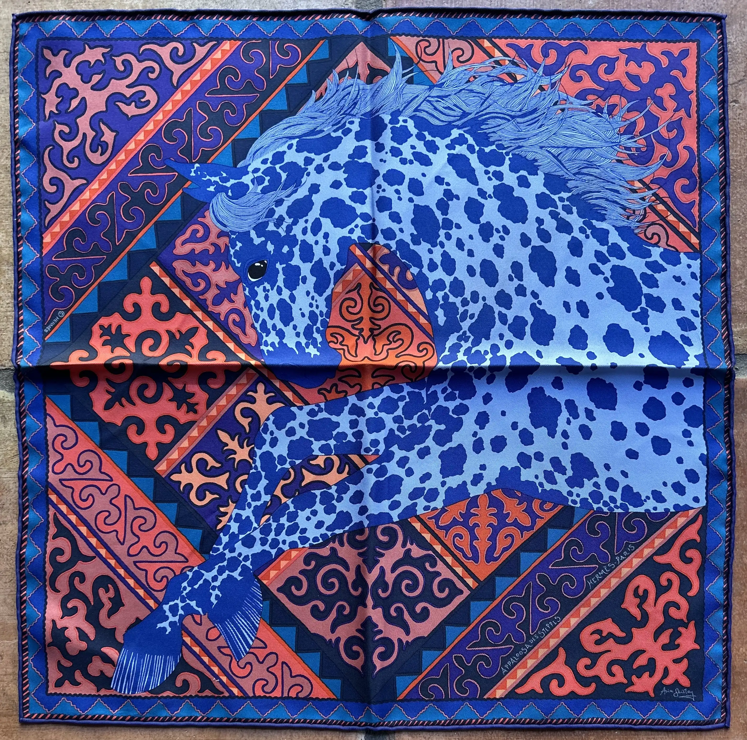Herm¨¨s Appaloosa des Steppes Scarf 2 Herm¨¨s Appaloosa des Steppes Scarf