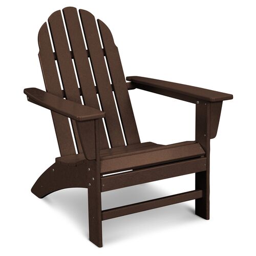 Vineyard Adirondack Chair, Java 1 Vineyard Adirondack Chair, Java