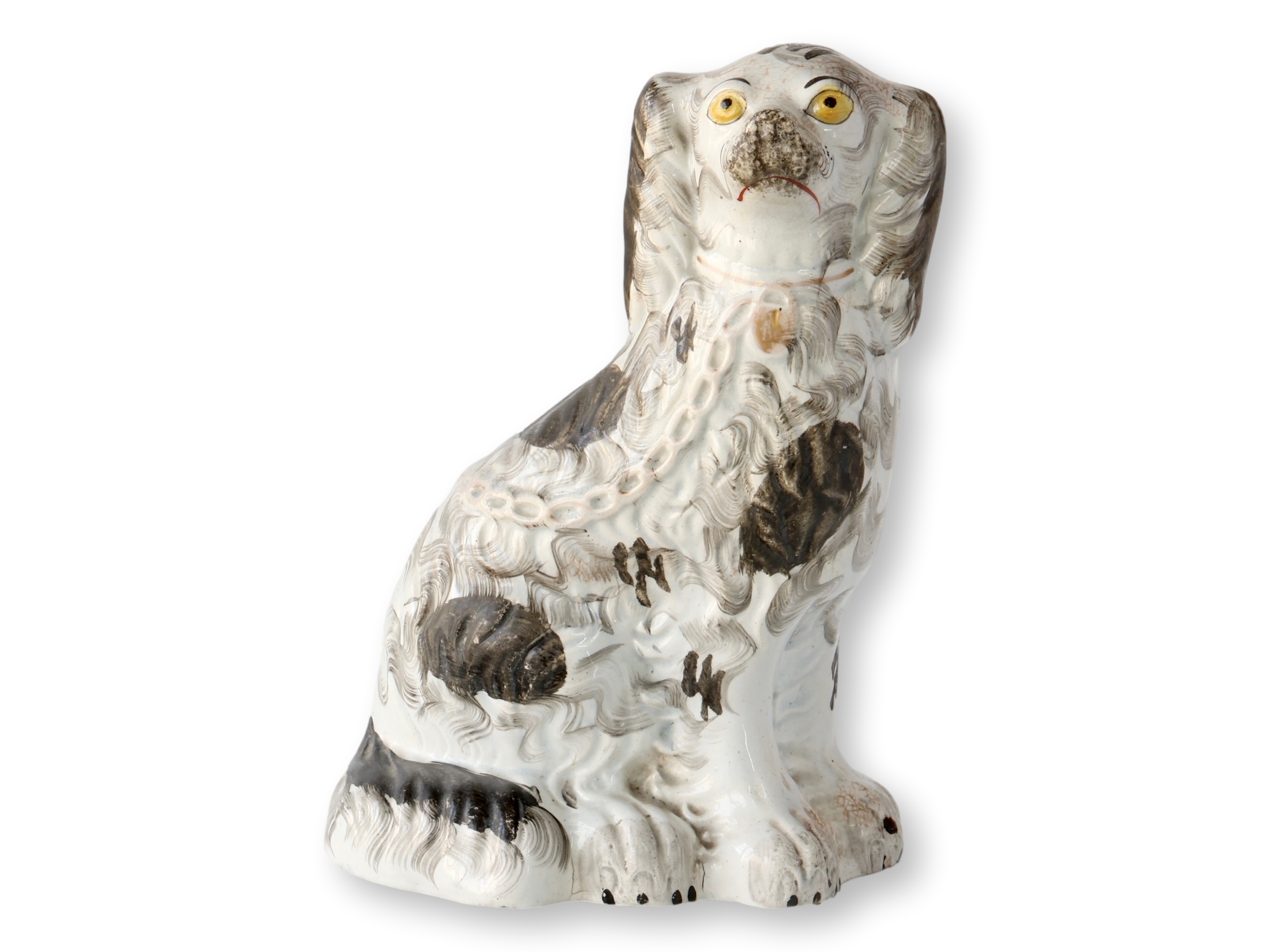 Antique English Staffordshire Dog 1 Antique English Staffordshire Dog