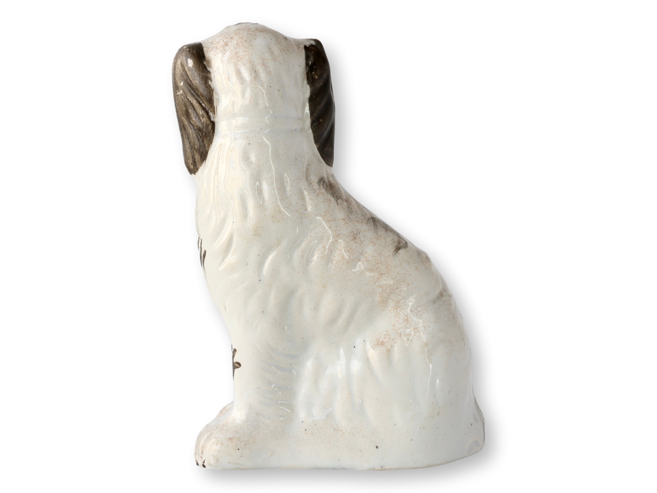 Antique English Staffordshire Dog 5 Antique English Staffordshire Dog