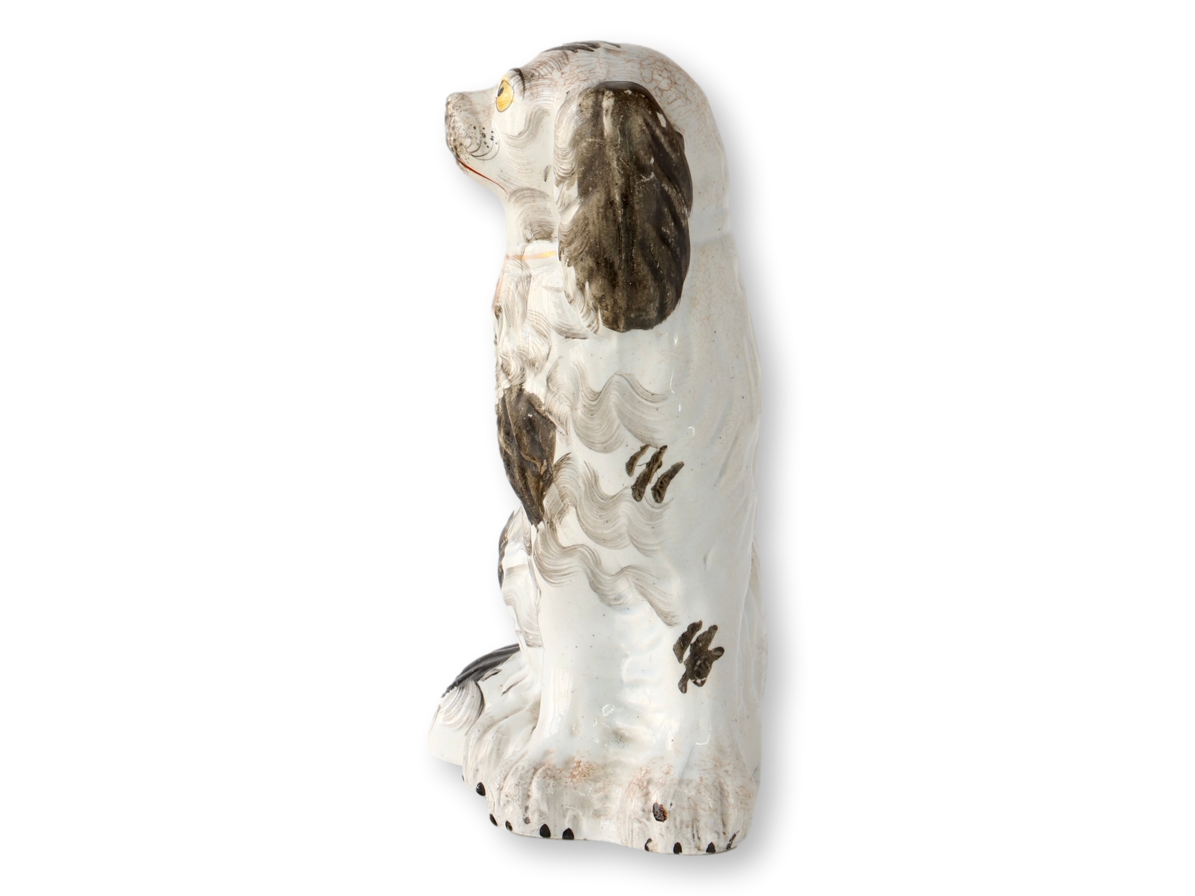 Antique English Staffordshire Dog 6 Antique English Staffordshire Dog