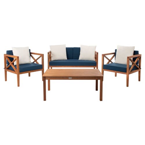 Davenport Outdoor Lounge Set 1 Davenport Outdoor Lounge Set
