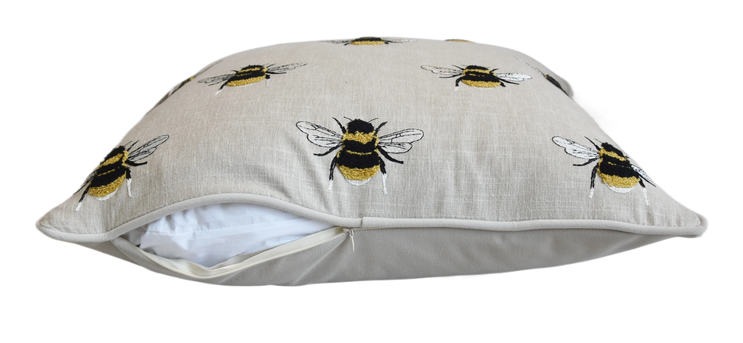 French Napoleonic Embroidered Bee Pillow 2 French Napoleonic Embroidered Bee Pillow