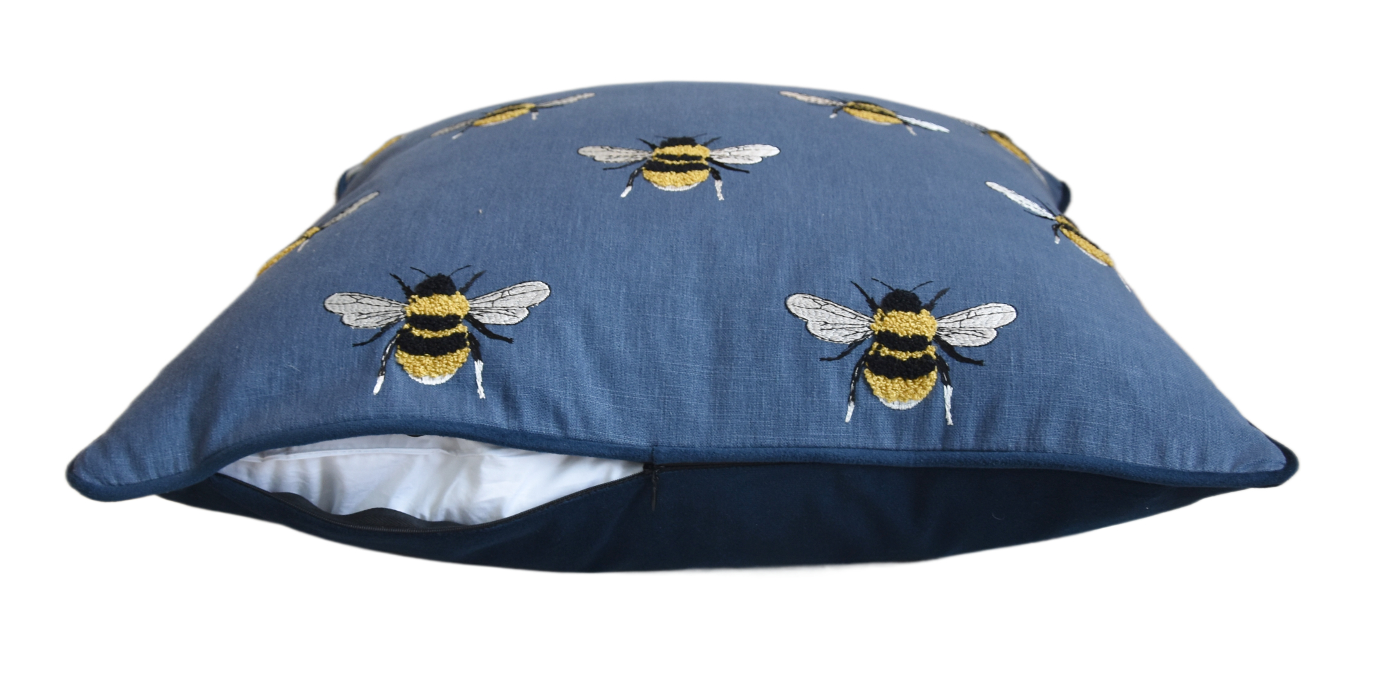 French Napoleonic Embroidered Bee Pillow 3 French Napoleonic Embroidered Bee Pillow