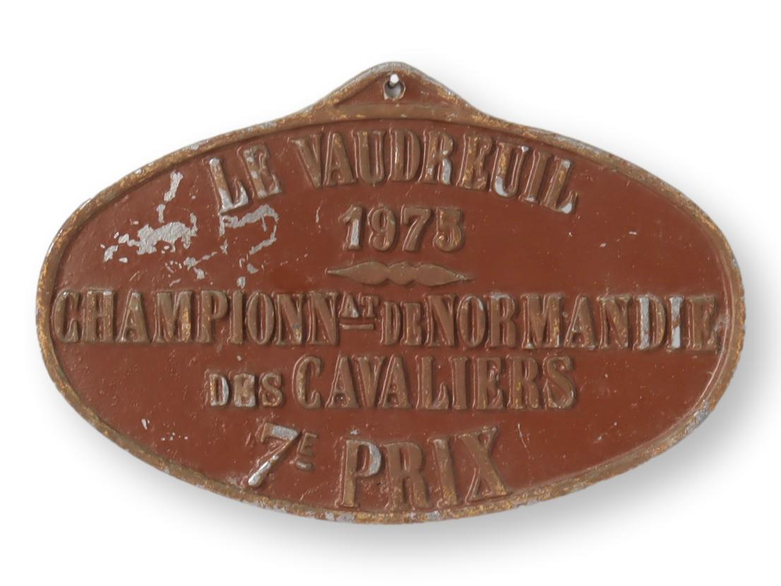 1973 Le Vaudreuil Equestrian Show Trophy 1 1973 Le Vaudreuil Equestrian Show Trophy