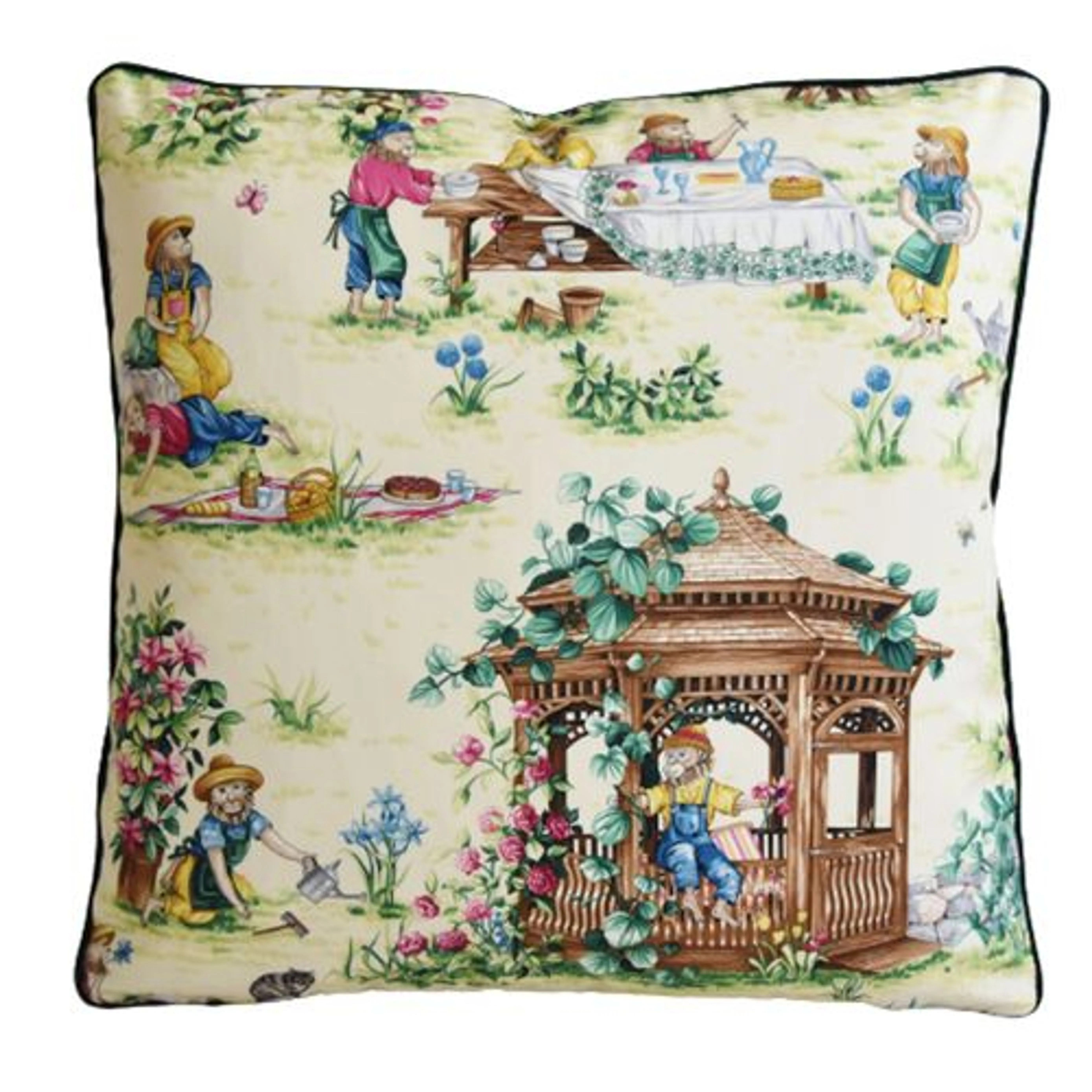 Scalamandre Giardinieri Garden Pillow 4 Scalamandre Giardinieri Garden Pillow