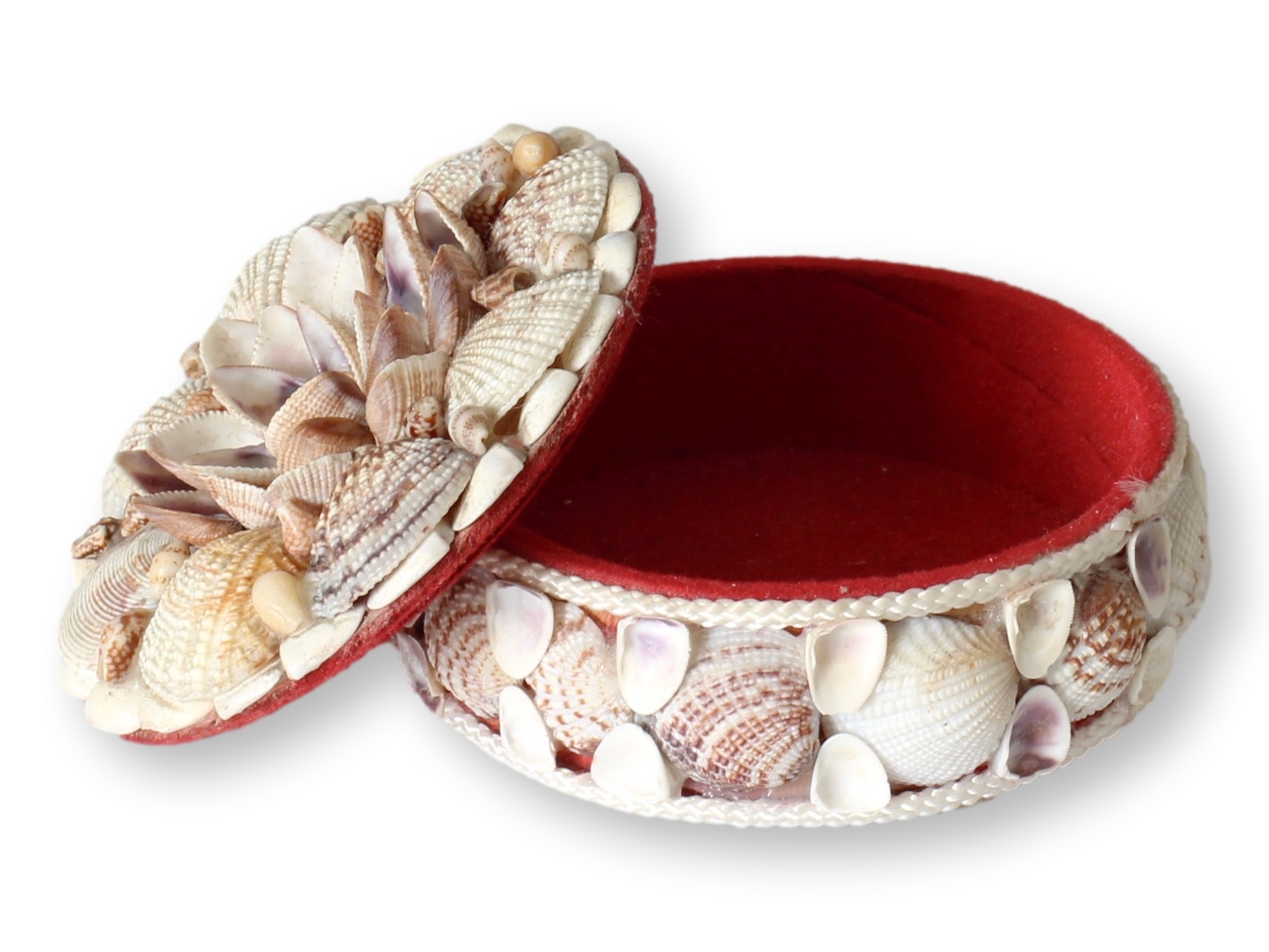 Midcentury Shell Trinket Box 2 Midcentury Shell Trinket Box