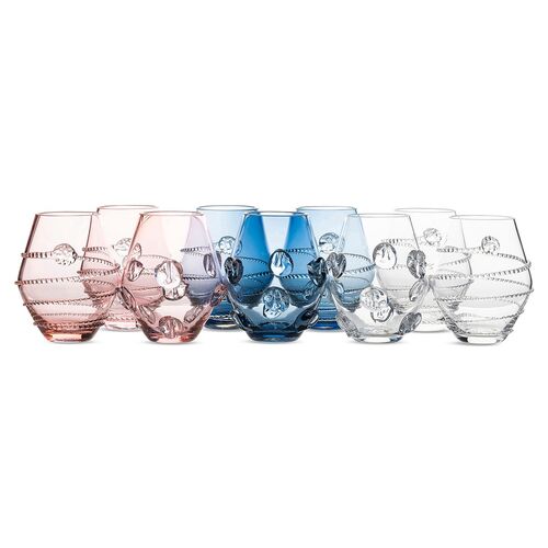 Asst. of 3 Amalia Mini Vases, Clear 3 Asst. of 3 Amalia Mini Vases, Clear