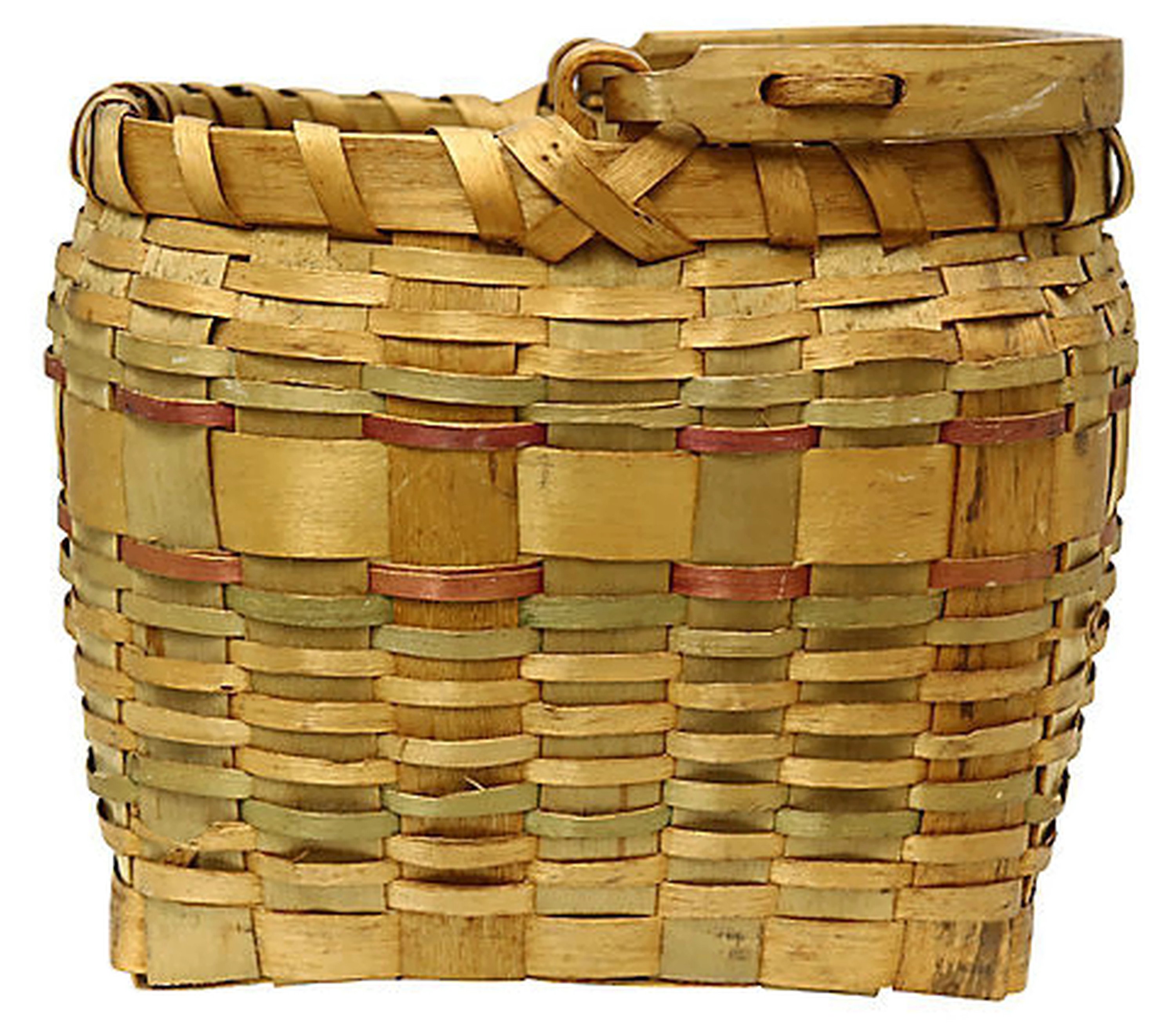 Maine Indigenous Swing-Handle Basket 5 Maine Indigenous Swing-Handle Basket