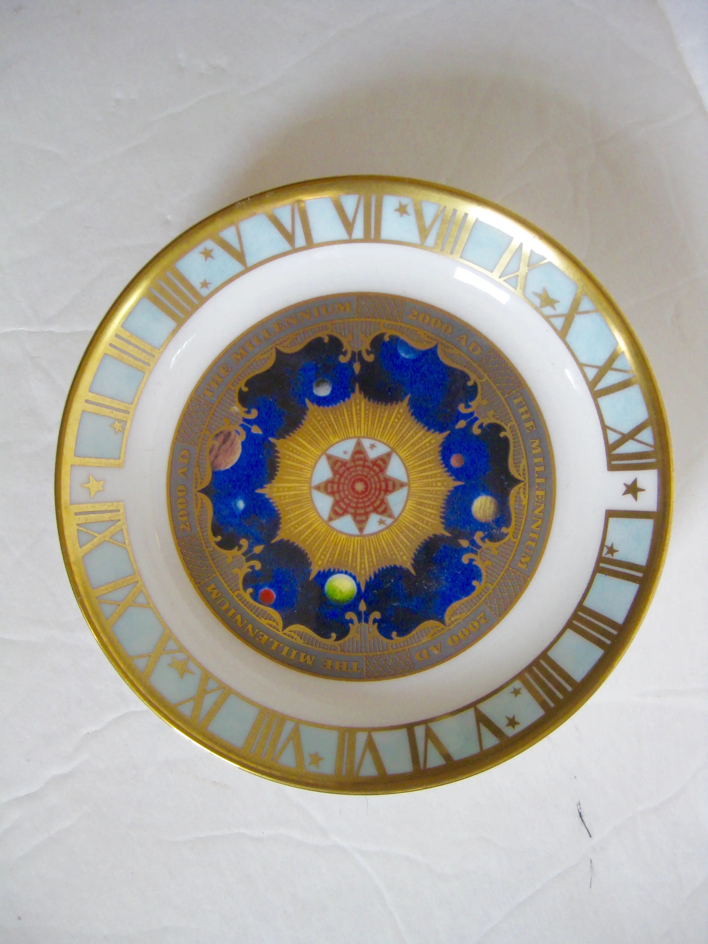 Royal Worcester Millennium Tray w/Box 2 Royal Worcester Millennium Tray w/Box