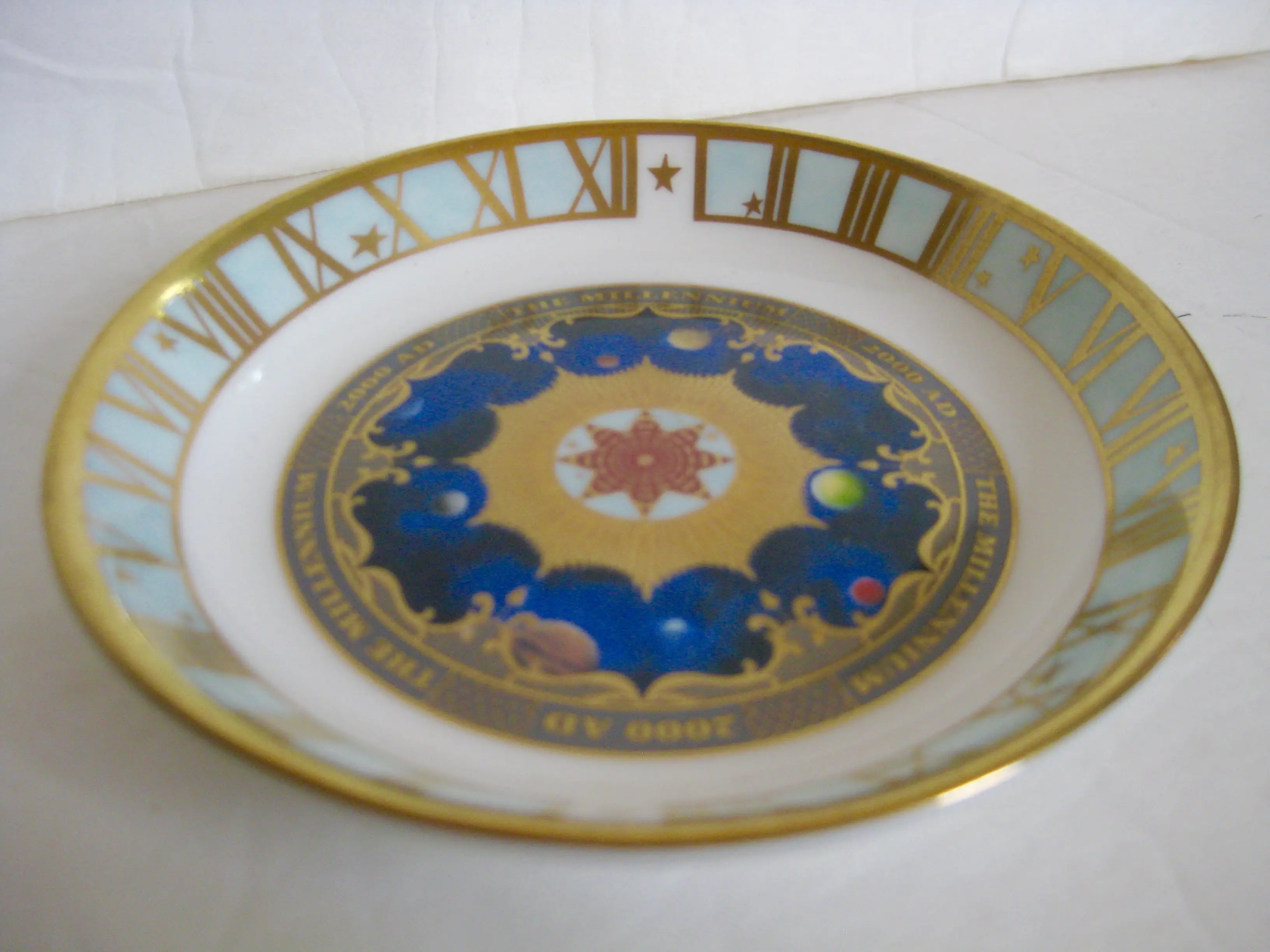 Royal Worcester Millennium Tray w/Box 3 Royal Worcester Millennium Tray w/Box