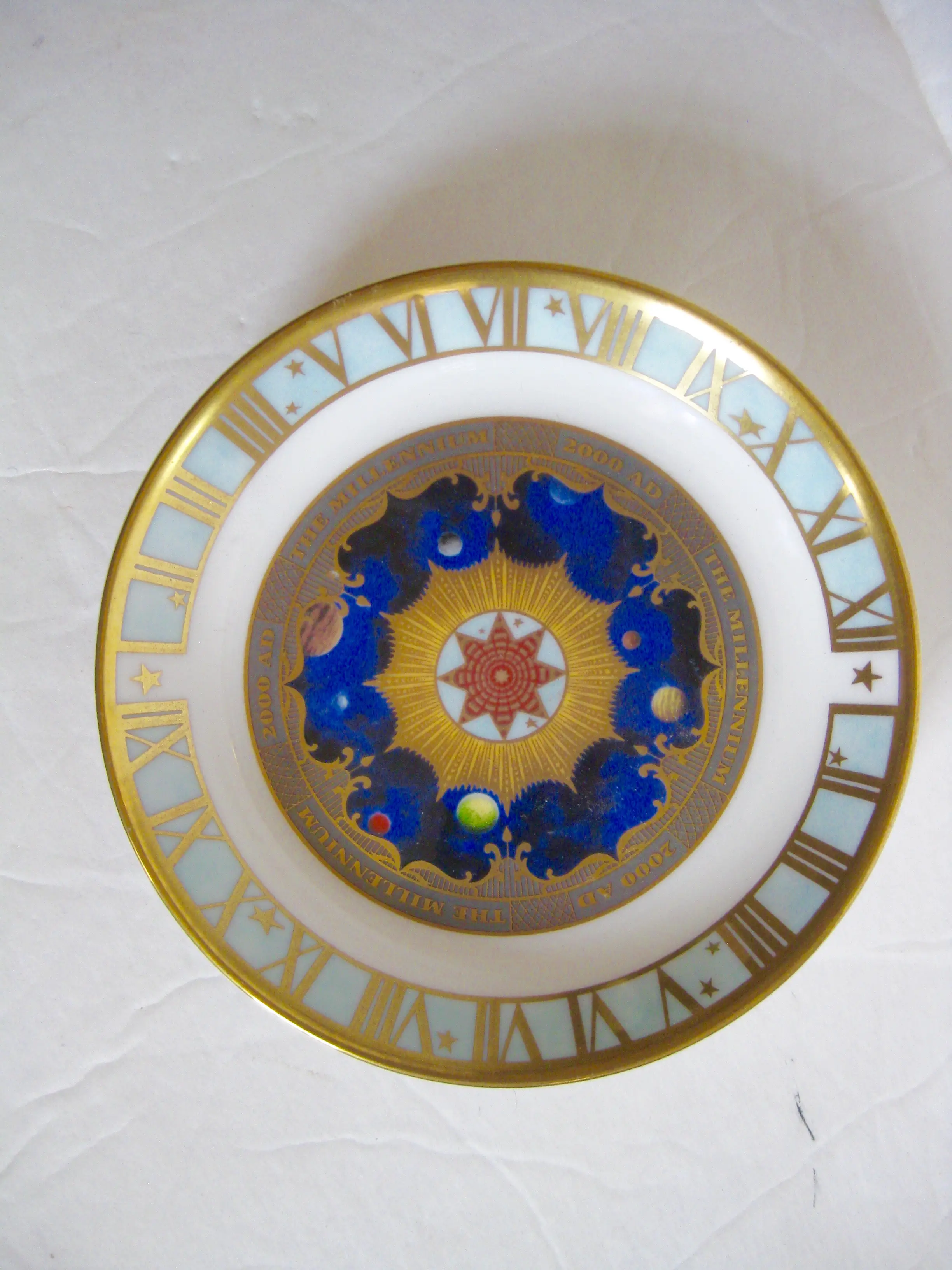 Royal Worcester Millennium Tray w/Box 6 Royal Worcester Millennium Tray w/Box
