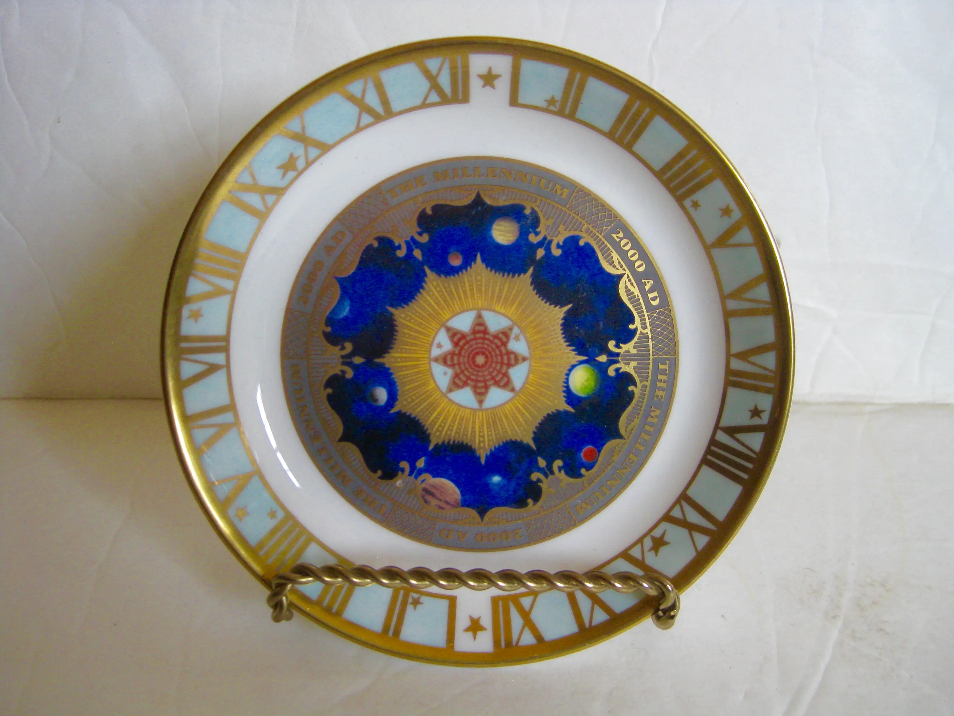 Royal Worcester Millennium Tray w/Box 7 Royal Worcester Millennium Tray w/Box