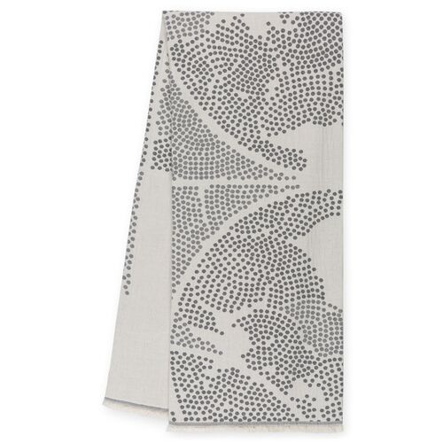 Atlas Reversible Throw, Pewter 2 Atlas Reversible Throw, Pewter