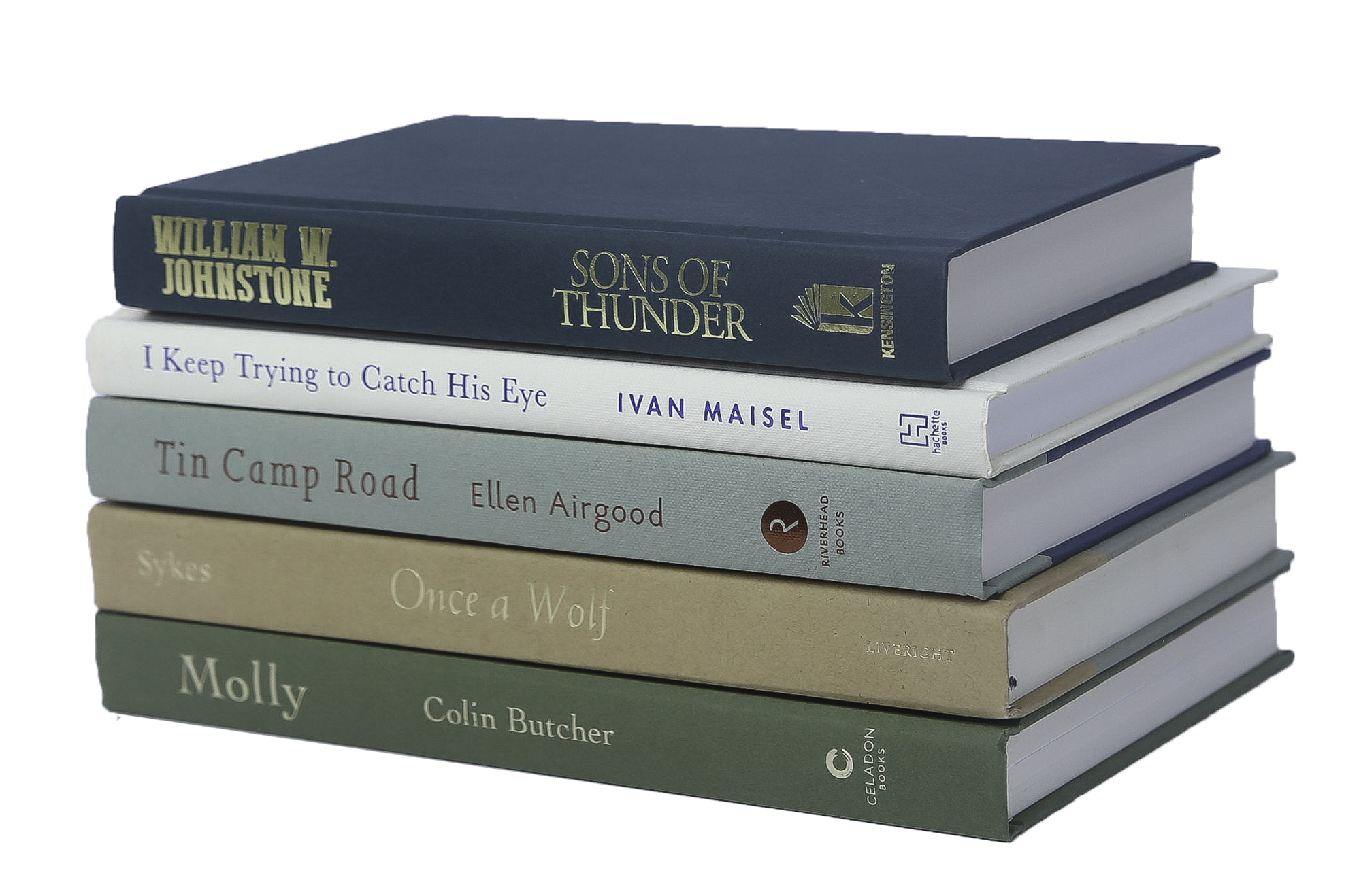 Set of 5 Decorative Book Stack, Savannah 1 Set of 5 Decorative Book Stack, Savannah