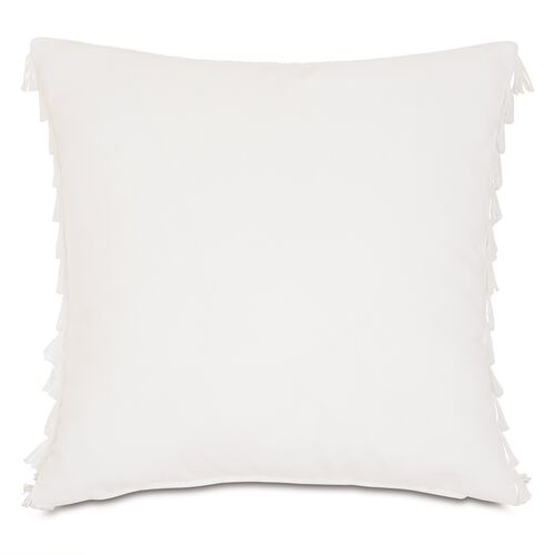 Faye Outdoor Pillow, White 2 Faye Outdoor Pillow, White