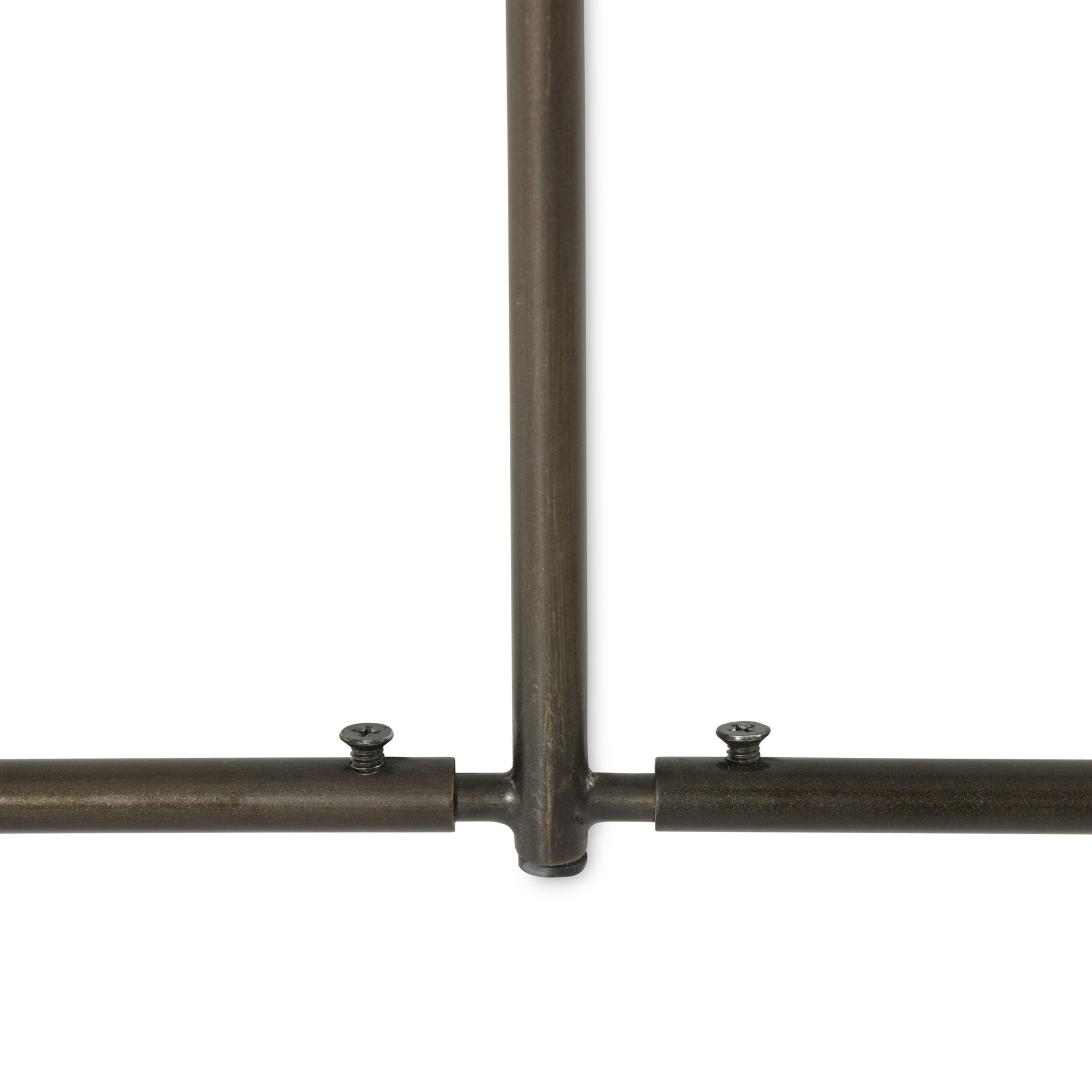 Trexon Hanging Rod, Dark Antique Brass 4 Trexon Hanging Rod, Dark Antique Brass