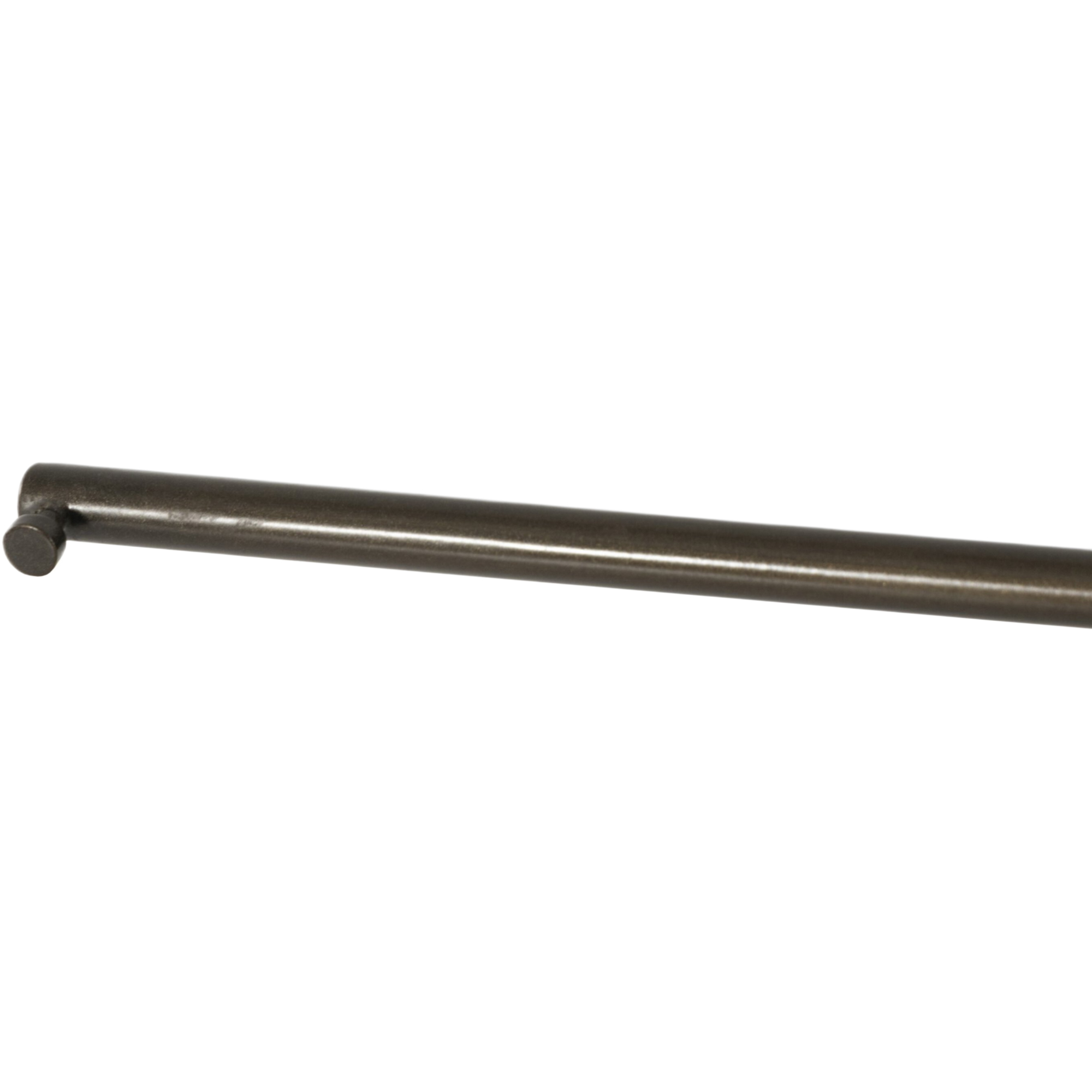 Trexon Hanging Rod, Dark Antique Brass 6 Trexon Hanging Rod, Dark Antique Brass
