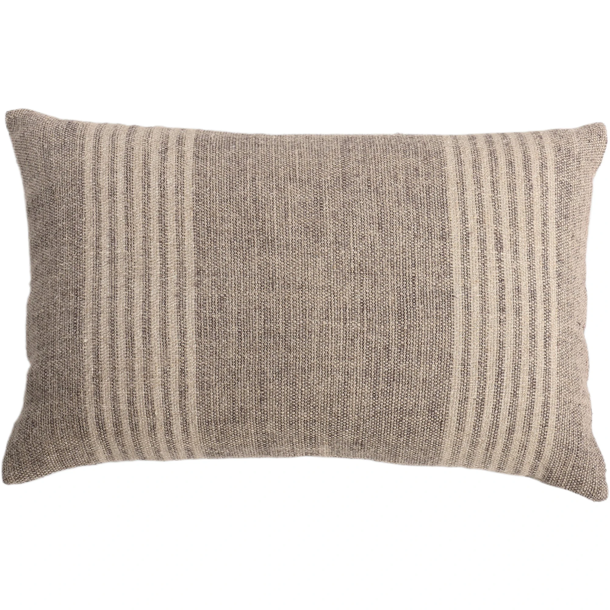 Calverton 14x20 Linen Lumbar Pillow, Manchester Flint 1 Calverton 14x20 Linen Lumbar Pillow, Manchester Flint