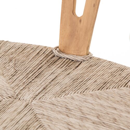 Paxton Outdoor Teak Barstool, Natural 4 Paxton Outdoor Teak Barstool, Natural
