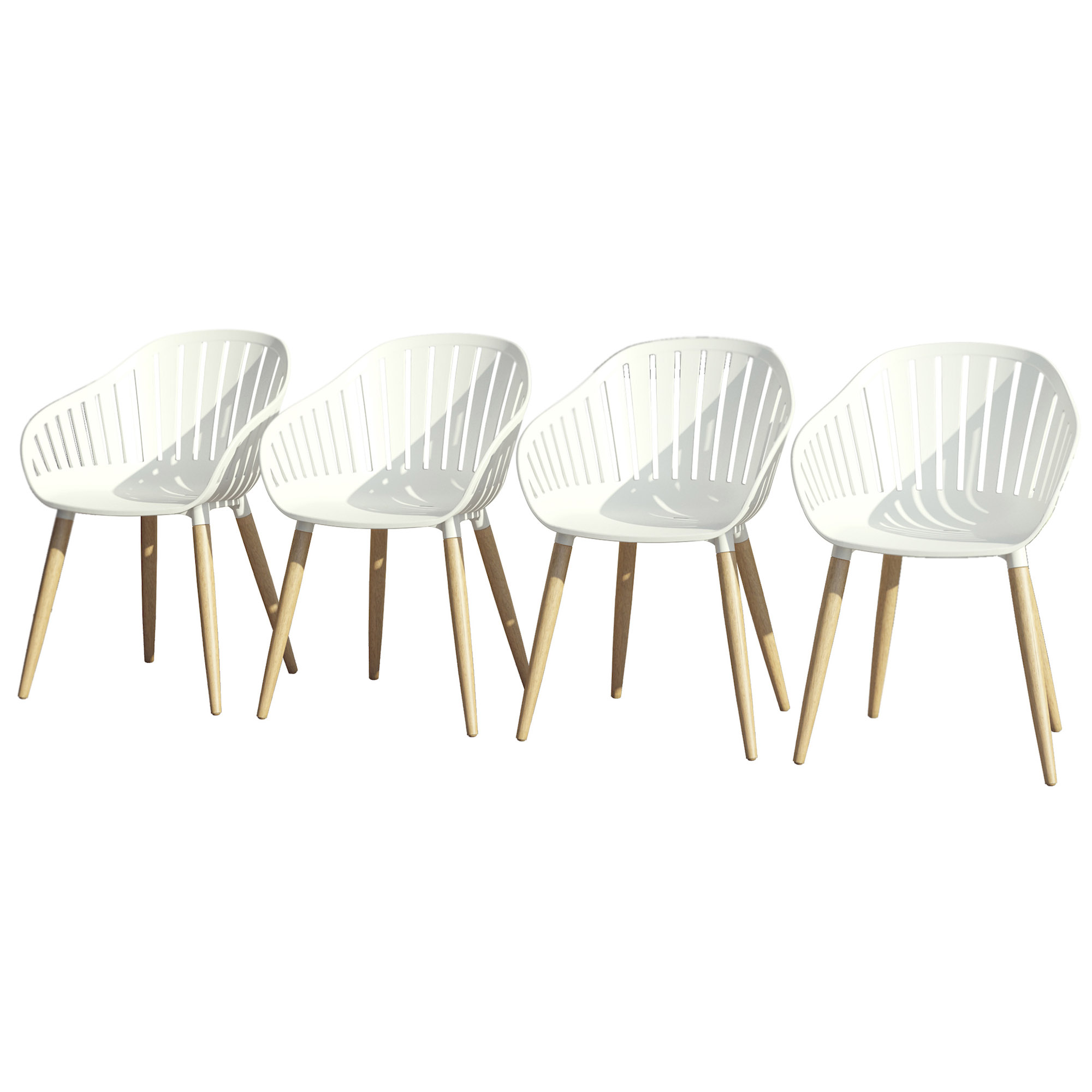 S/4 Cayana Outdoor Dining Chairs 1 S/4 Cayana Outdoor Dining Chairs