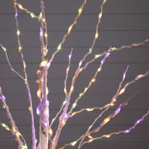 4ft. Pre-Lit Artificial White Birch Tree 8 4ft. Pre-Lit Artificial White Birch Tree