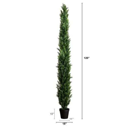 10ft. UV Resistant Artificial Cedar Pine Tree 2 10ft. UV Resistant Artificial Cedar Pine Tree