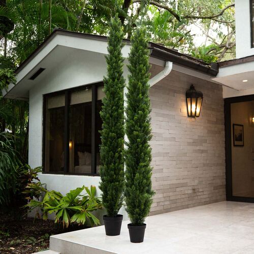 10ft. UV Resistant Artificial Cedar Pine Tree 6 10ft. UV Resistant Artificial Cedar Pine Tree