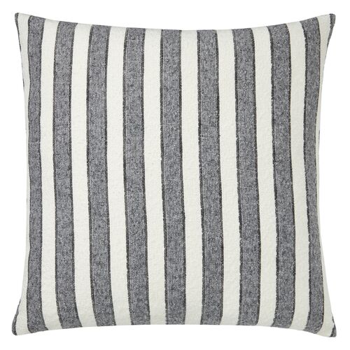 Chalet Stripe Pillow Cover, Winter White 1 Chalet Stripe Pillow Cover, Winter White