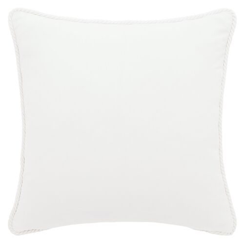 Calypso Banana Print Pillow, White/Multi 2 Calypso Banana Print Pillow, White/Multi