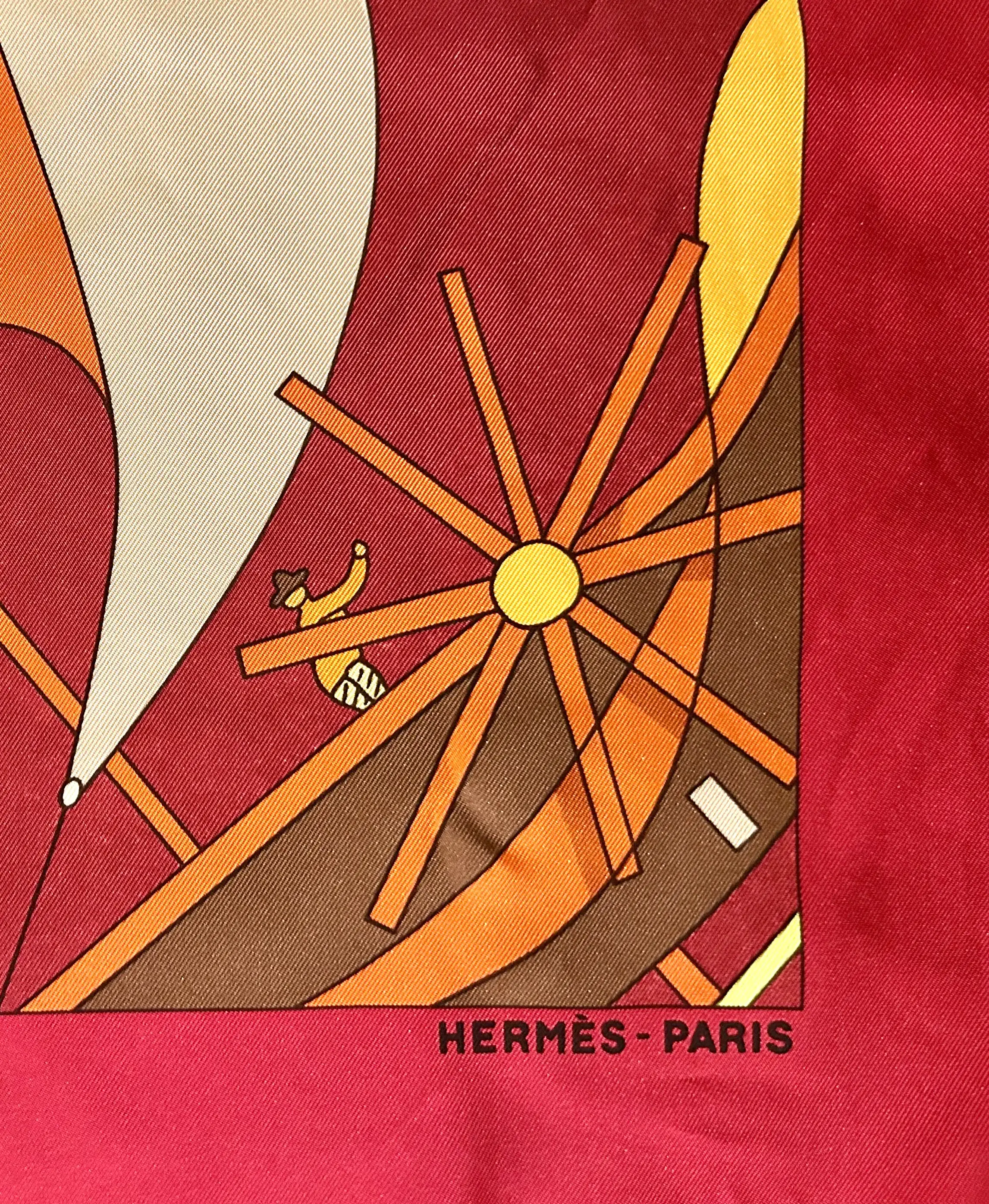 Hermes Les Folies du Ciel II Scarf 10 Hermes Les Folies du Ciel II Scarf