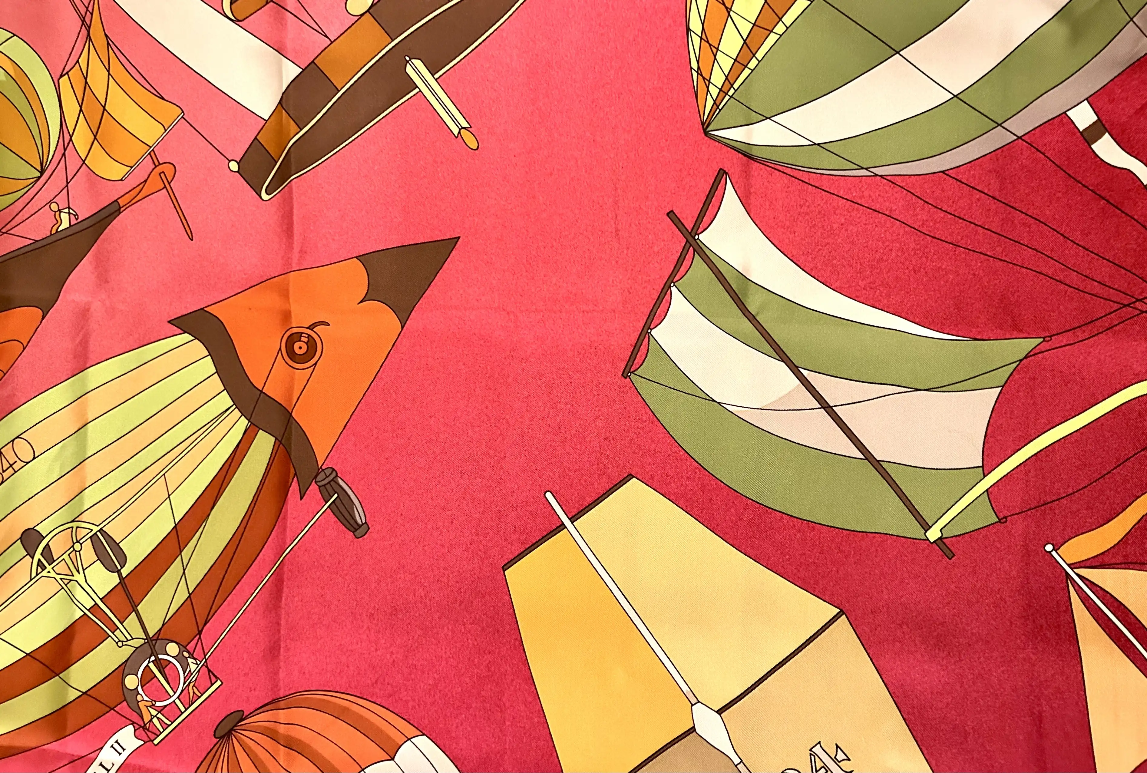 Hermes Les Folies du Ciel II Scarf 3 Hermes Les Folies du Ciel II Scarf