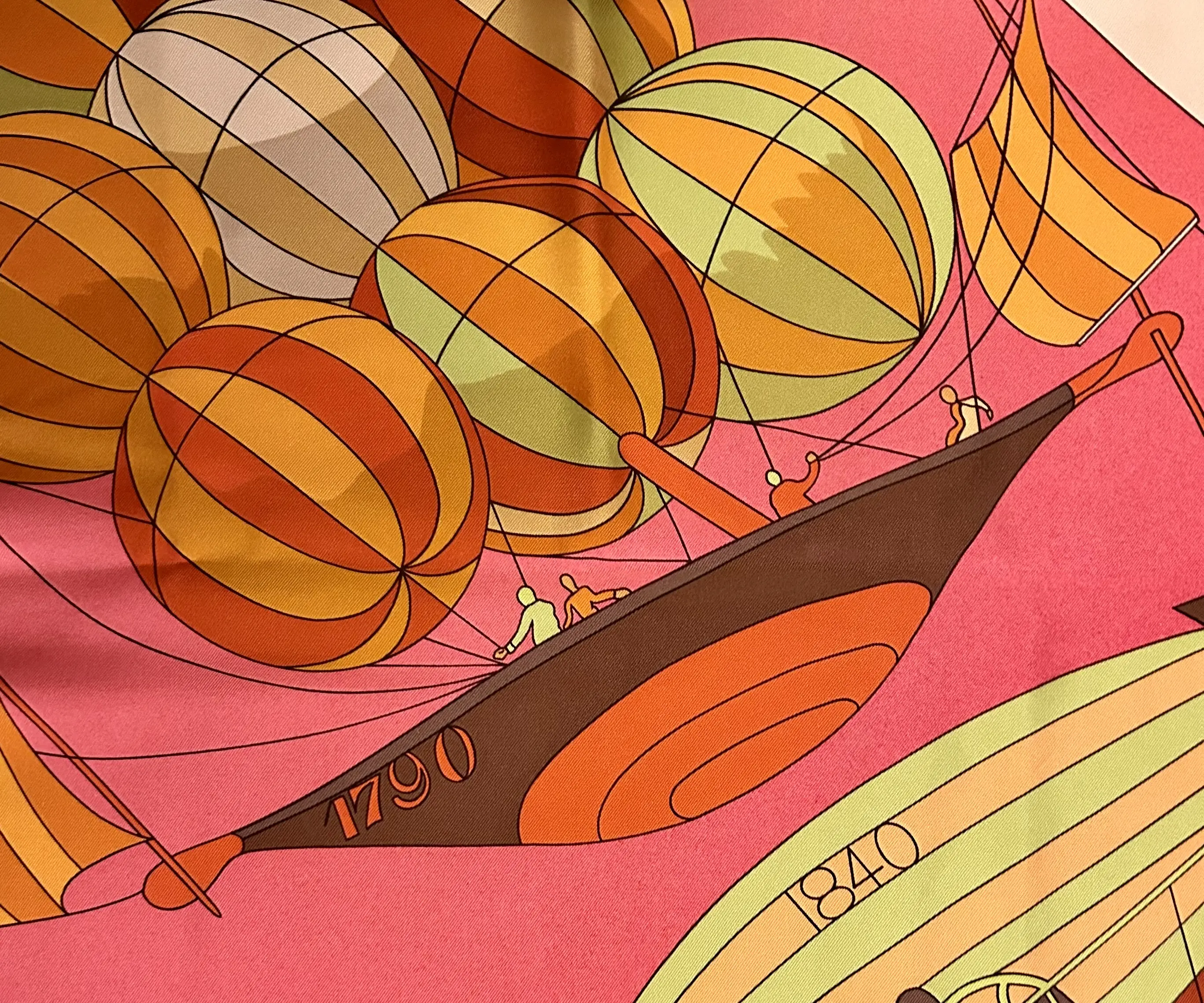 Hermes Les Folies du Ciel II Scarf 5 Hermes Les Folies du Ciel II Scarf