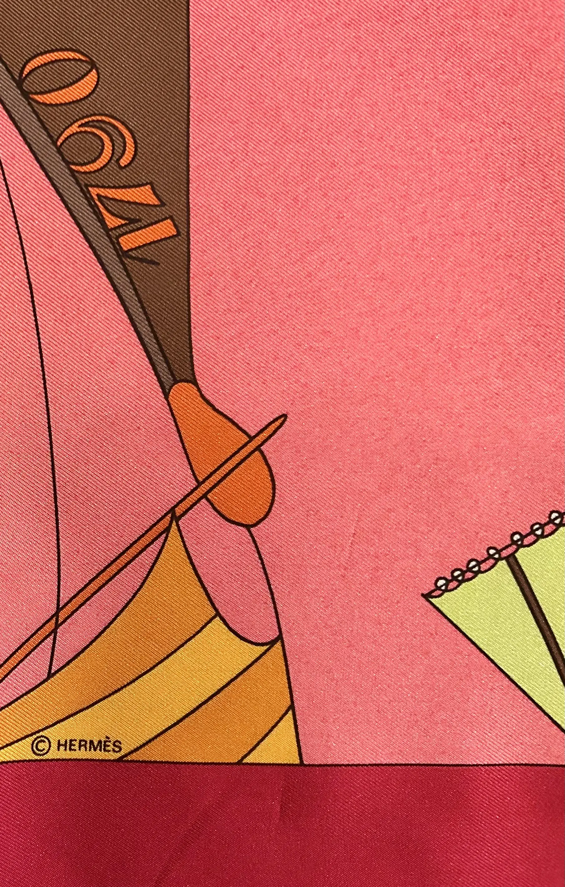 Hermes Les Folies du Ciel II Scarf 7 Hermes Les Folies du Ciel II Scarf
