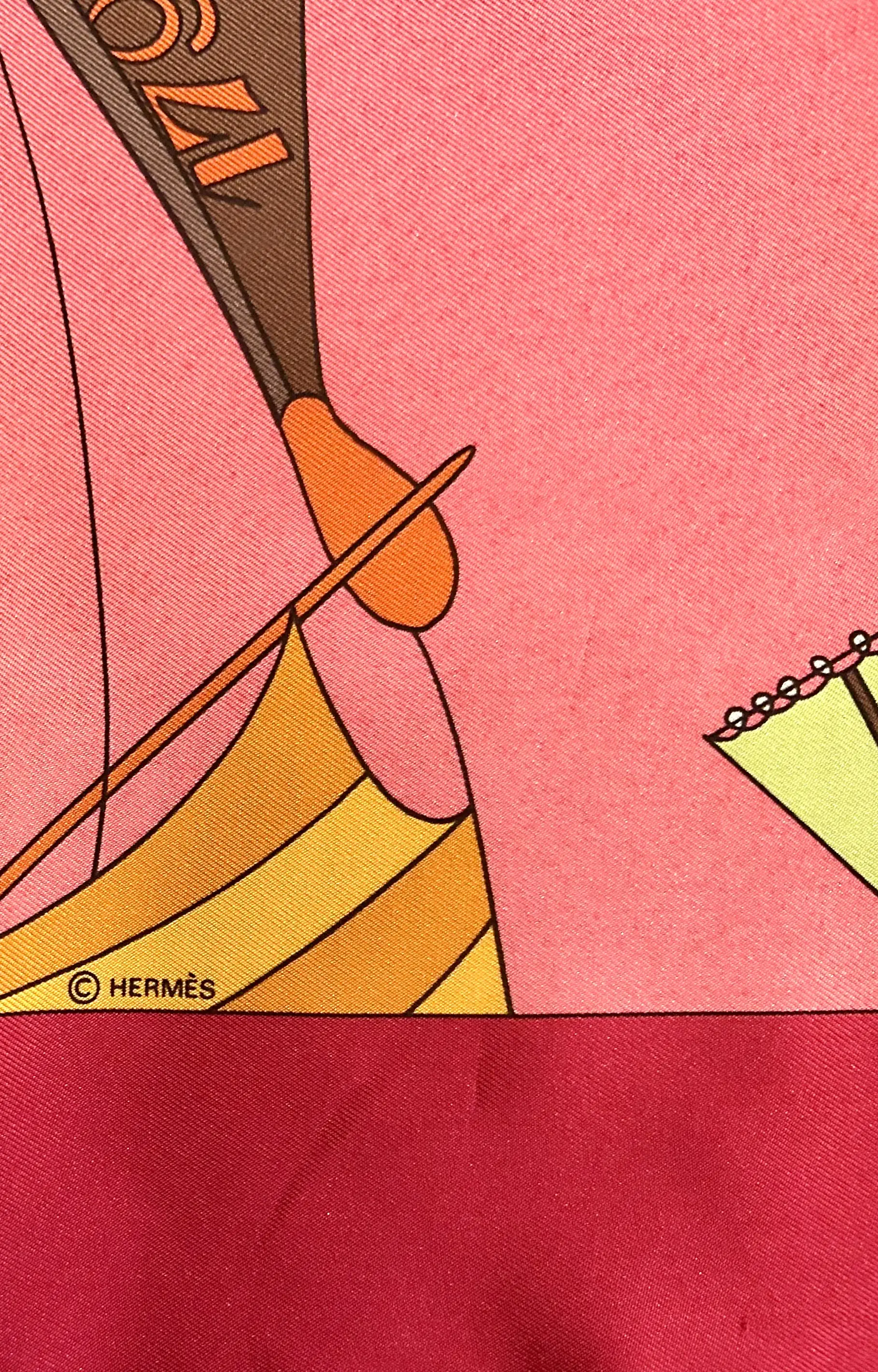 Hermes Les Folies du Ciel II Scarf 9 Hermes Les Folies du Ciel II Scarf