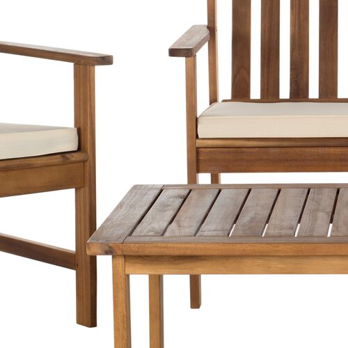 Maelis 4 Pc Outdoor Acacia Lounge Set 3 Maelis 4 Pc Outdoor Acacia Lounge Set