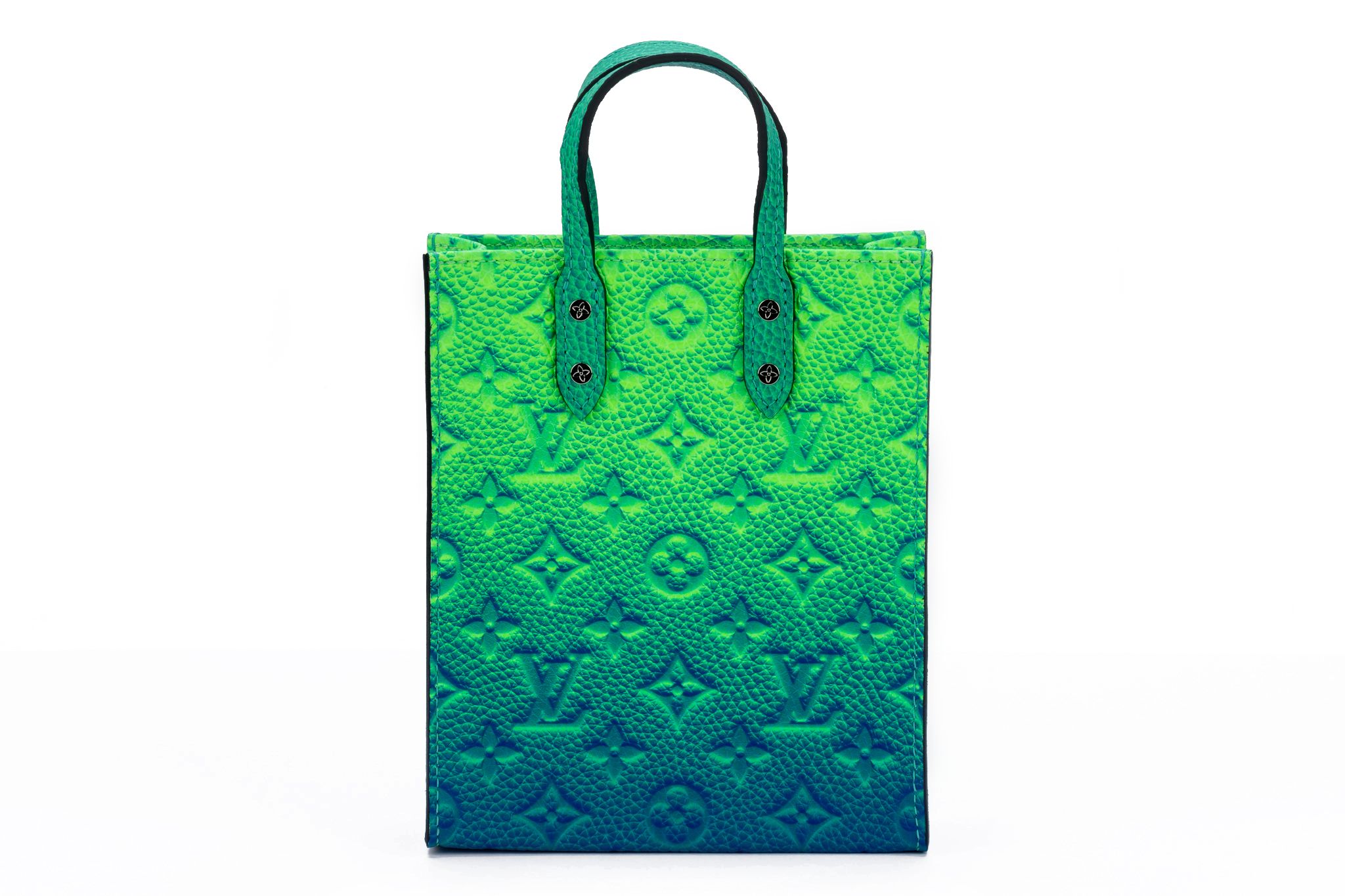 Abloh x Vuitton Green/Blue Mini Sac Plat 4 Abloh x Vuitton Green/Blue Mini Sac Plat