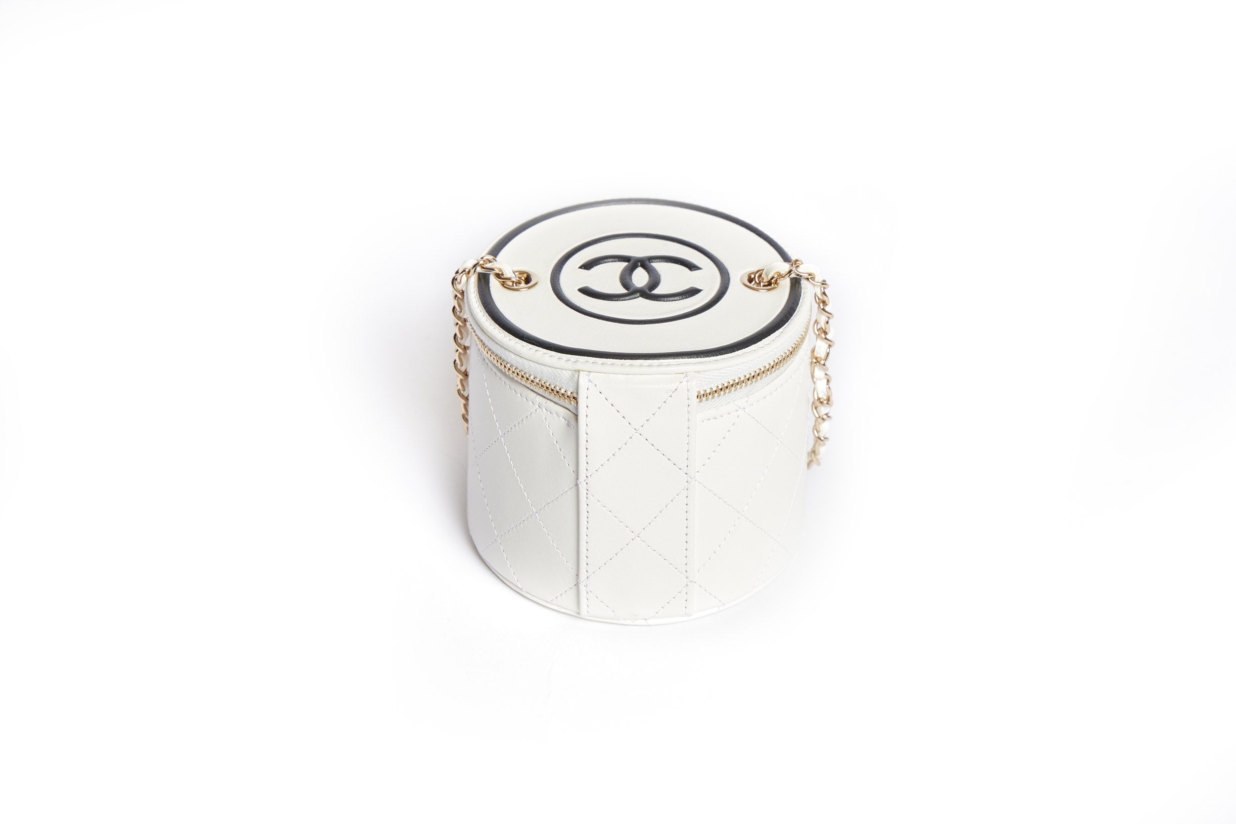 Chanel Vanity Case White New 4 Chanel Vanity Case White New