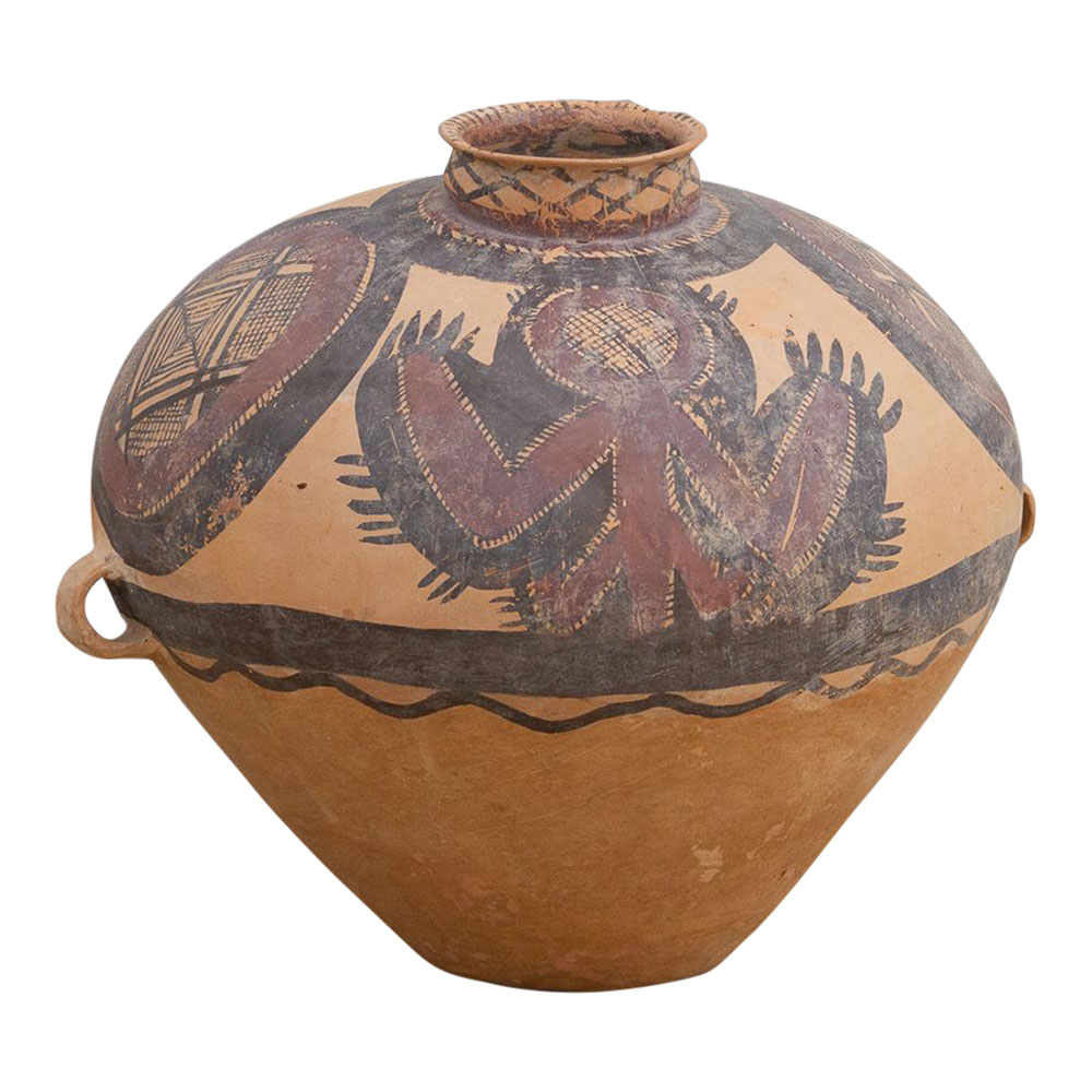 Neolithic Style Chinese Terracotta Pot 1 Neolithic Style Chinese Terracotta Pot