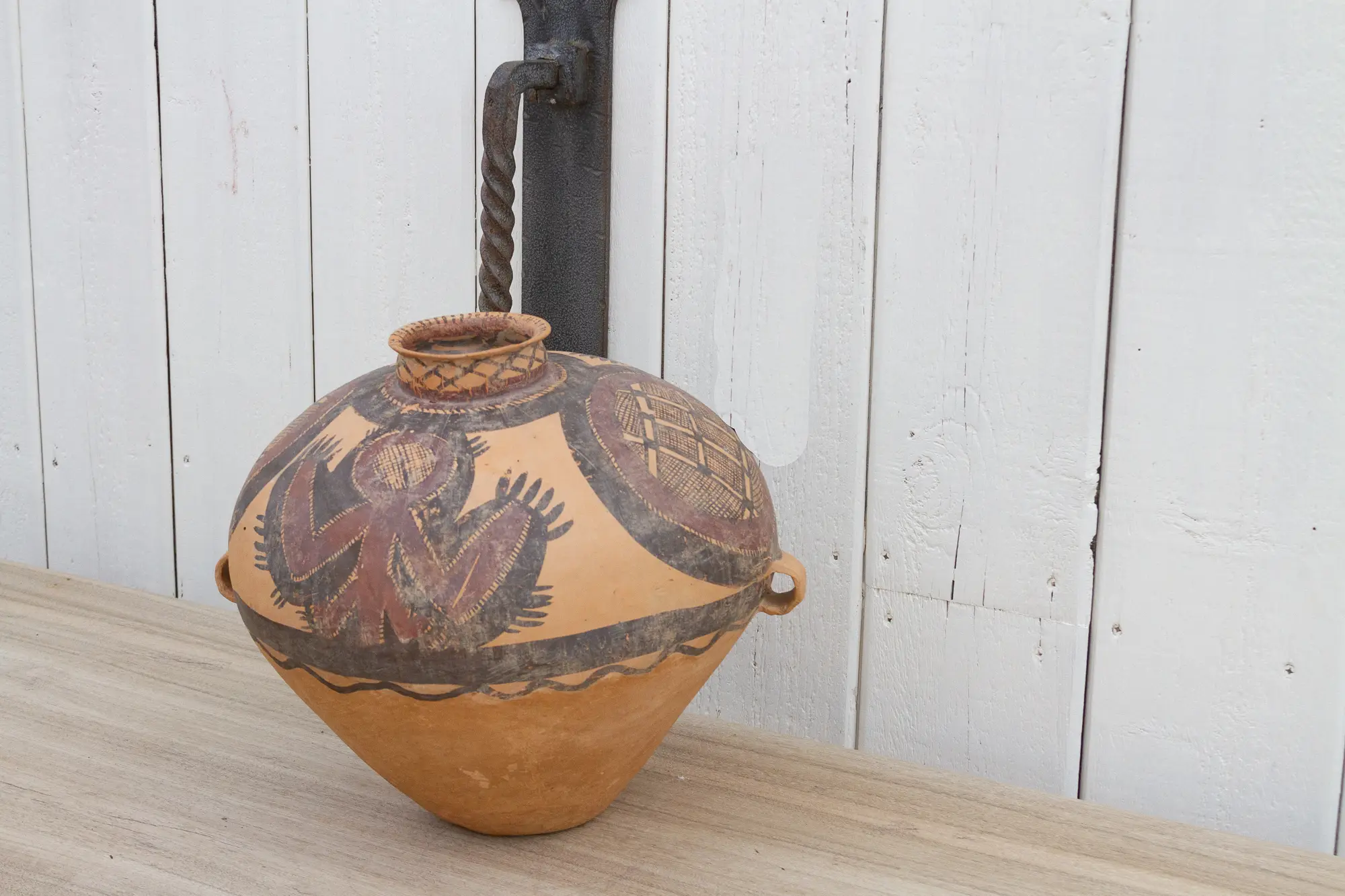 Neolithic Style Chinese Terracotta Pot 4 Neolithic Style Chinese Terracotta Pot