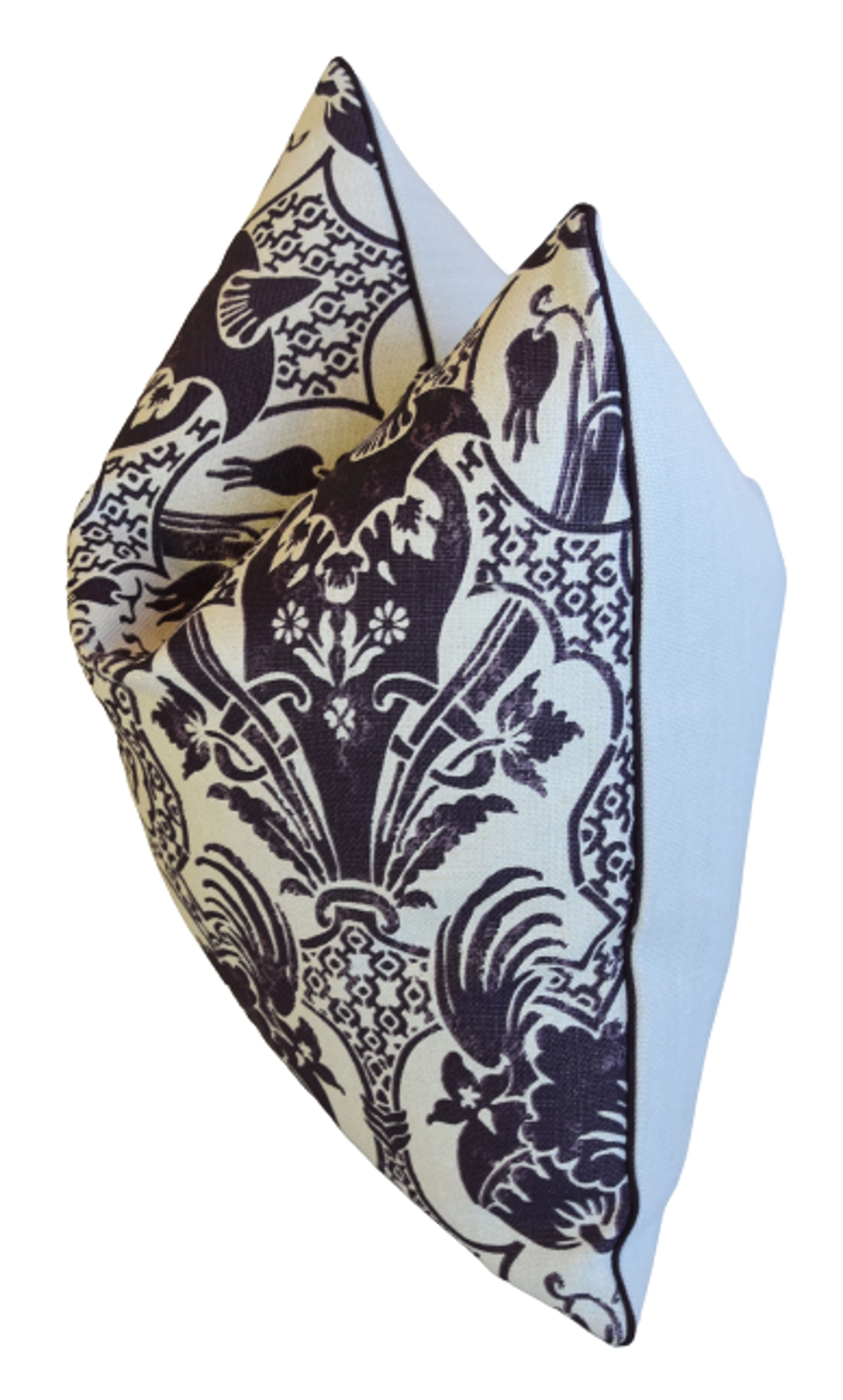 Pintura Studios Silk Linen Floral Pillow 5 Pintura Studios Silk Linen Floral Pillow