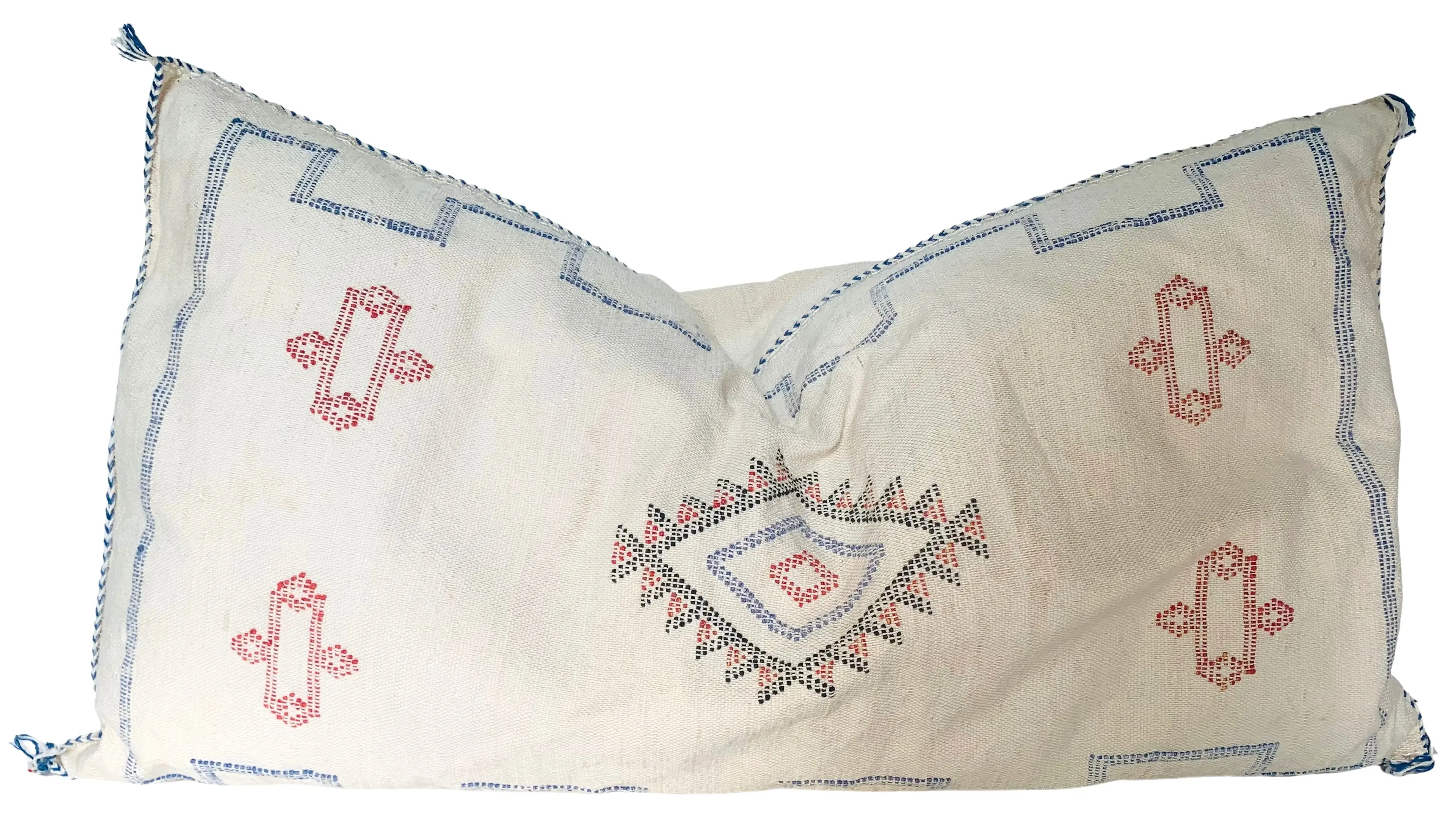 Moroccan Sabra Silk Lumbar Pillow 1 Moroccan Sabra Silk Lumbar Pillow