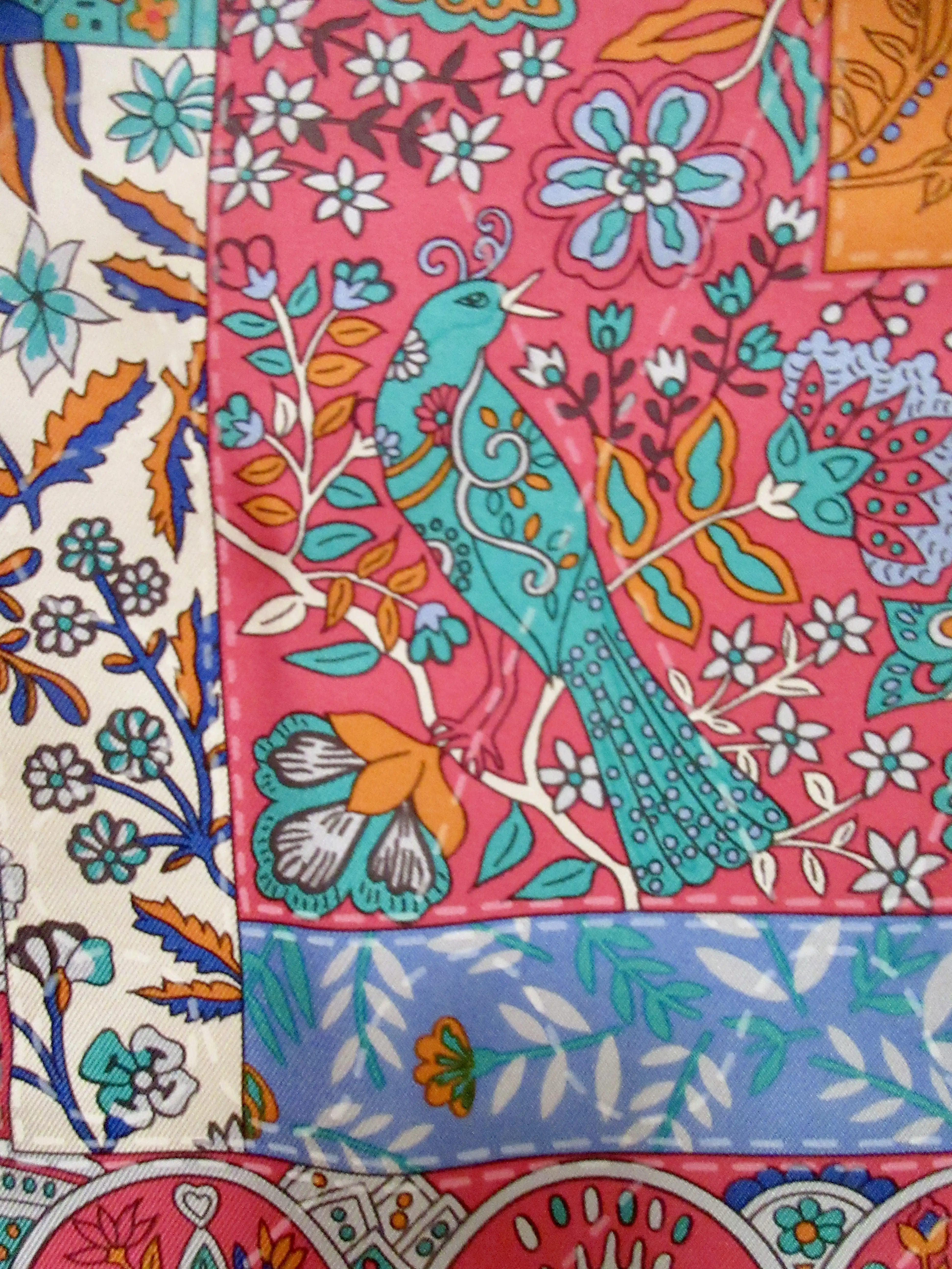 Hermes Pique Fleuri de Provence Scarf 2 Hermes Pique Fleuri de Provence Scarf