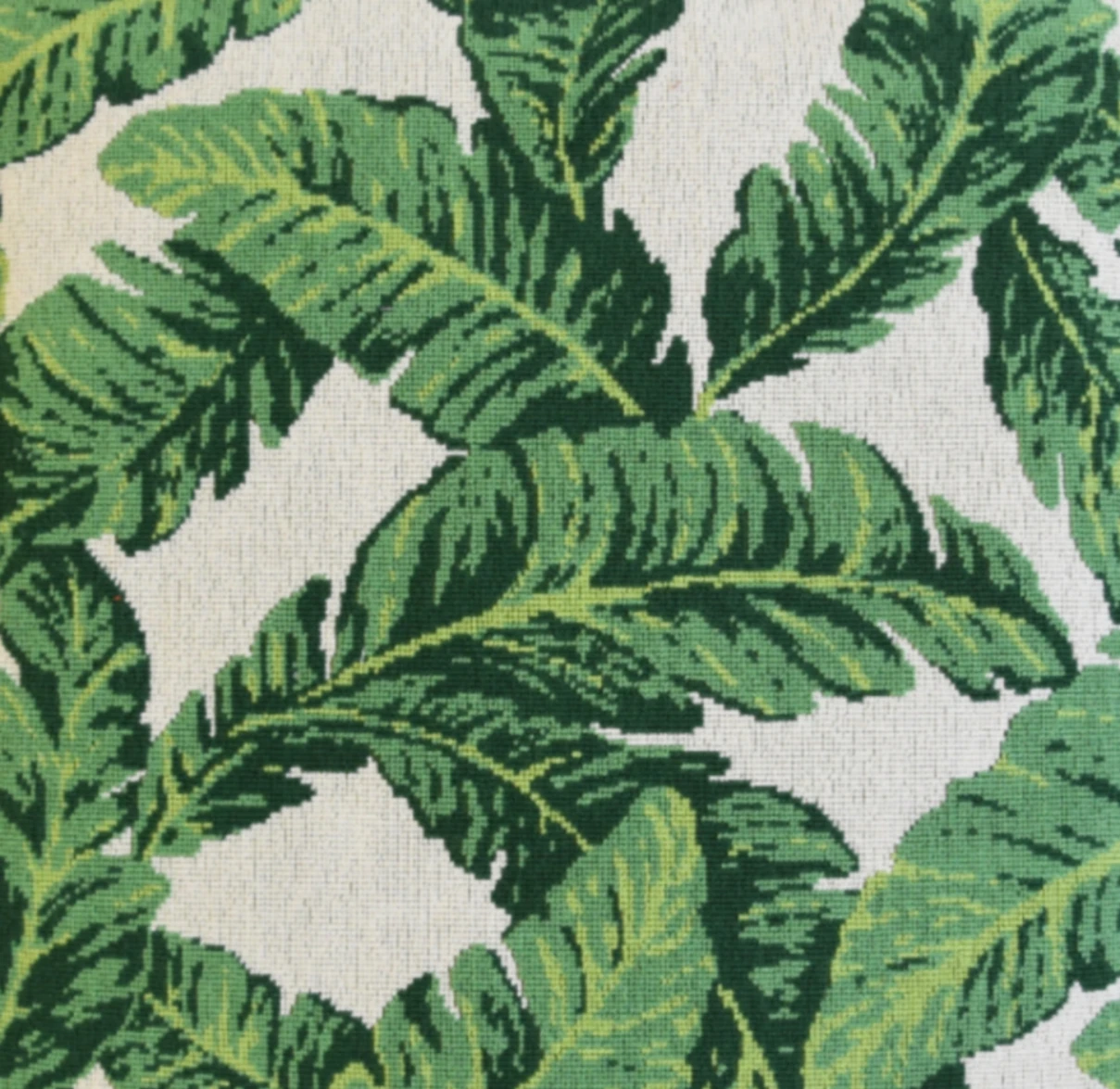 Schumacher Tropical Leaf Epingle Pillow 2 Schumacher Tropical Leaf Epingle Pillow